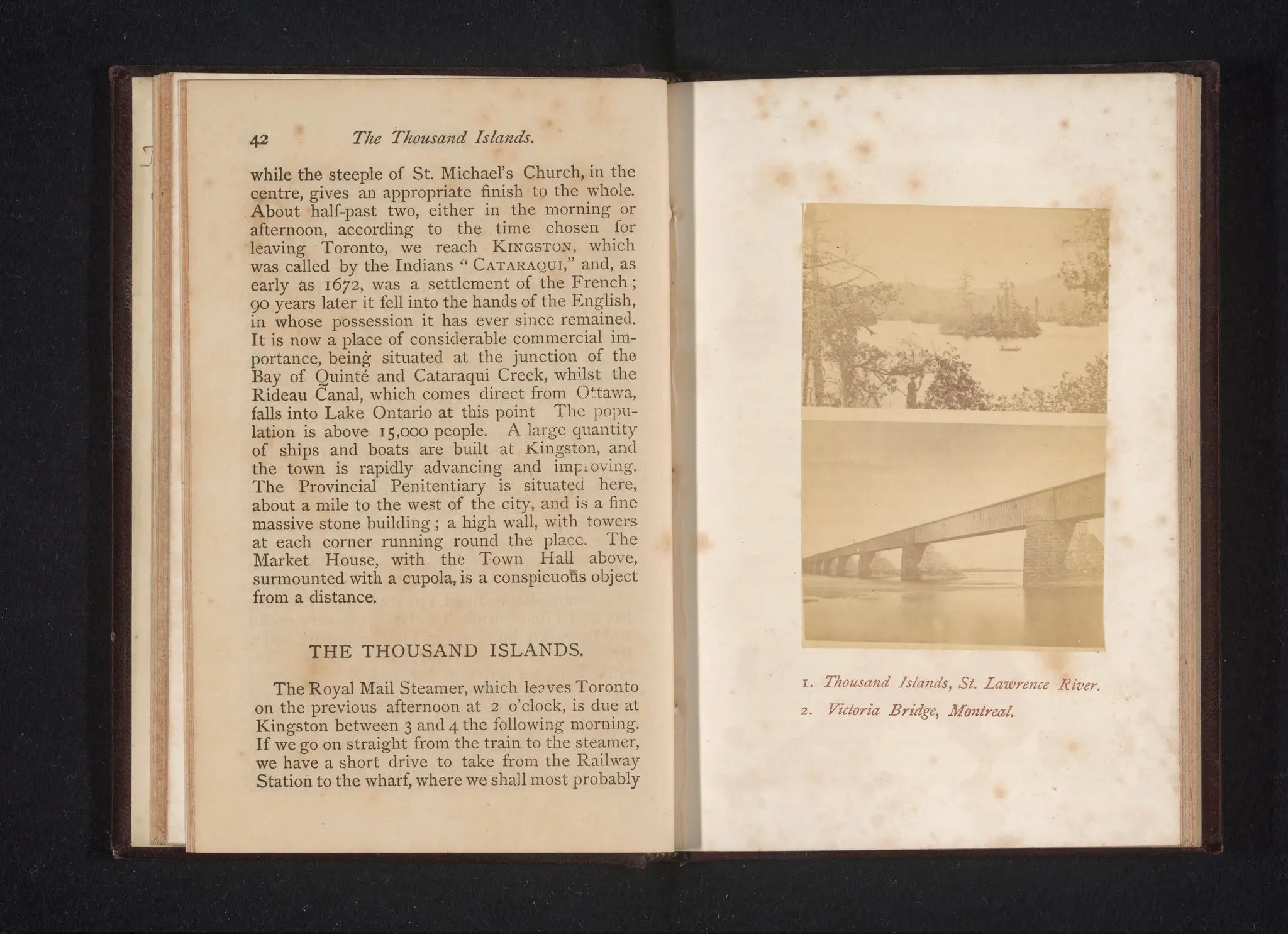 Victoria Bridge, Montreal by Alexander Lamont Henderson