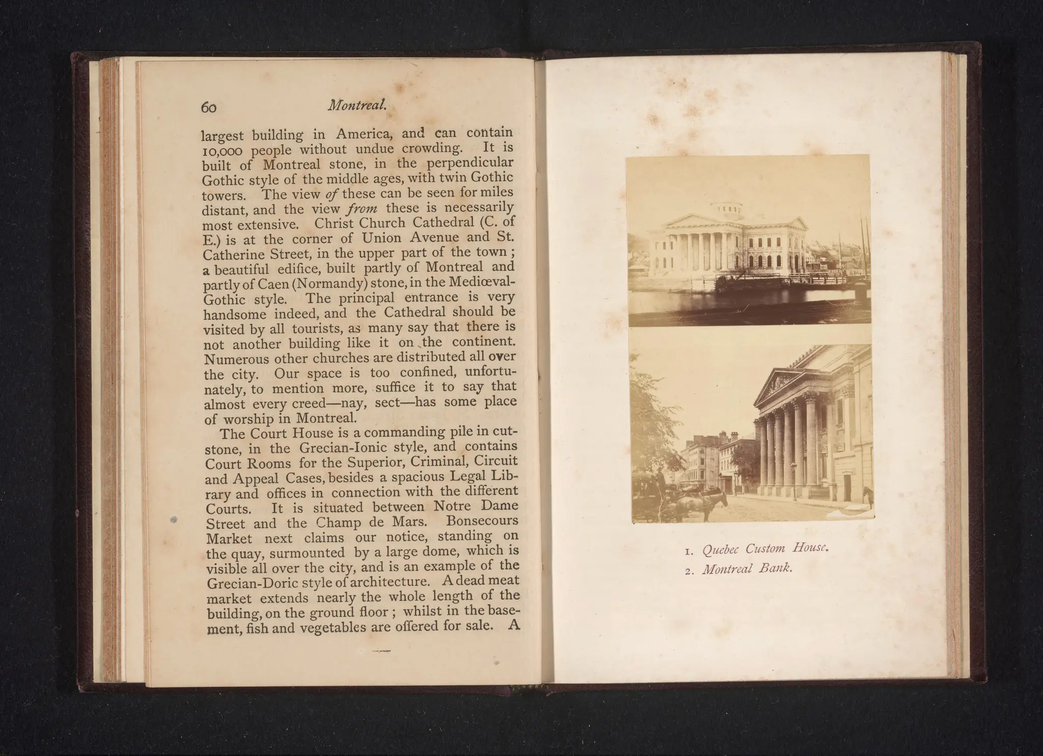 Montreal Bank by Alexander Lamont Henderson