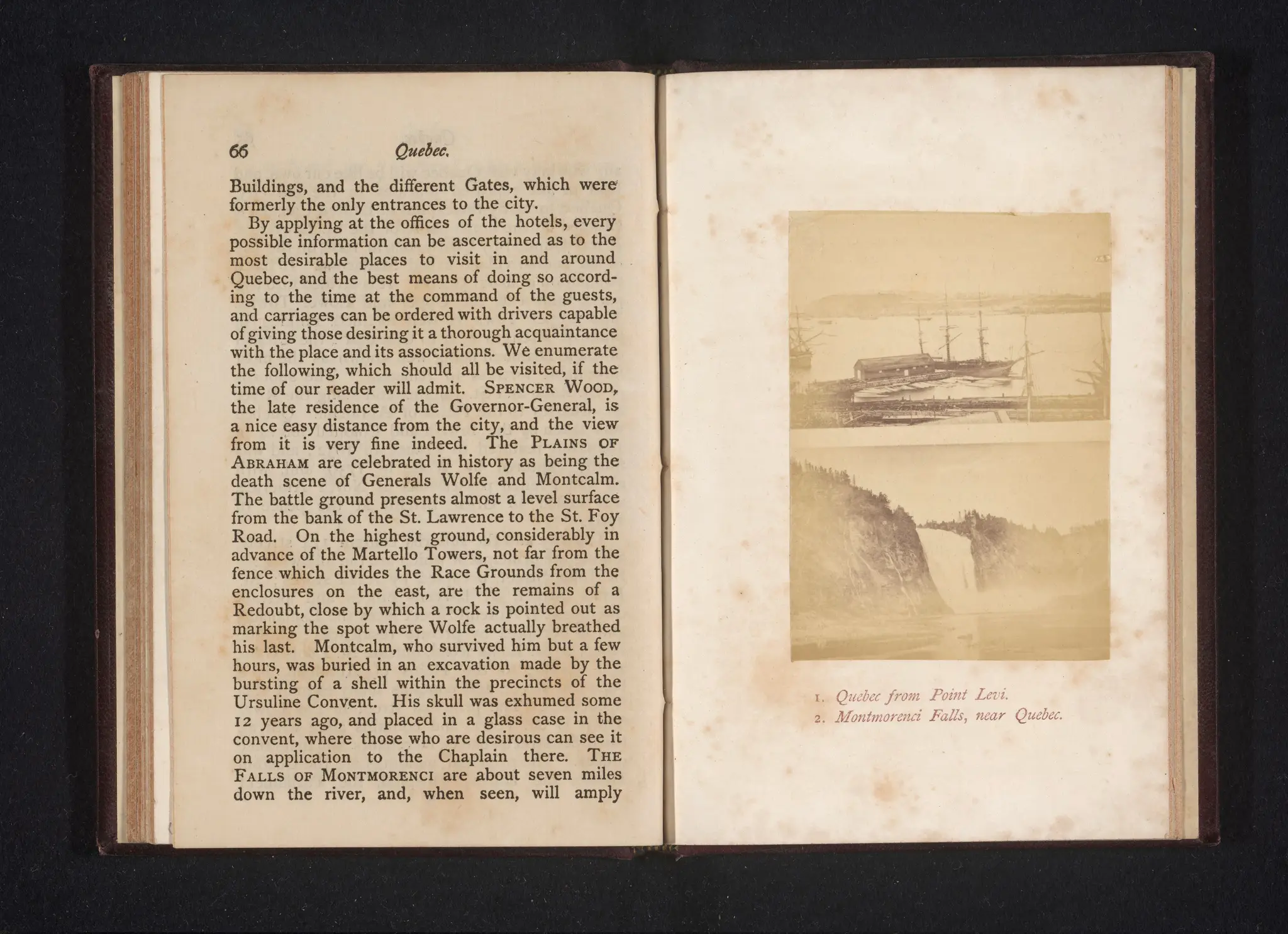 Quebec from Point levi by Alexander Lamont Henderson