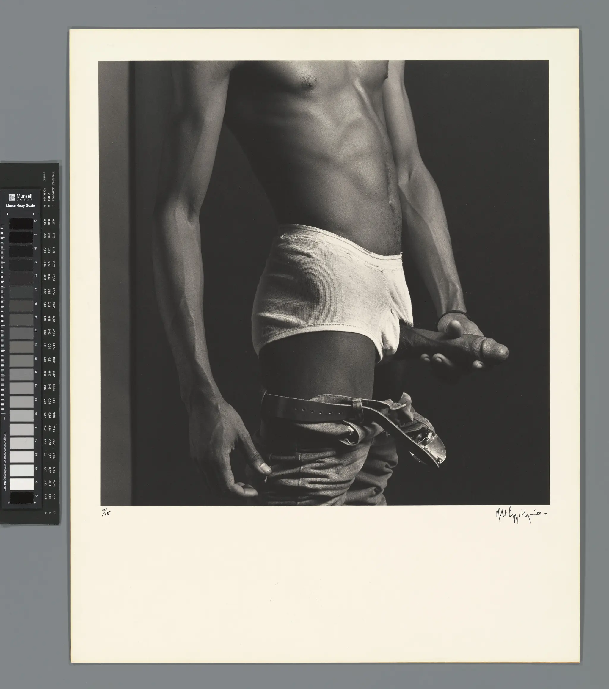 Philip Prioleau by Robert Mapplethorpe