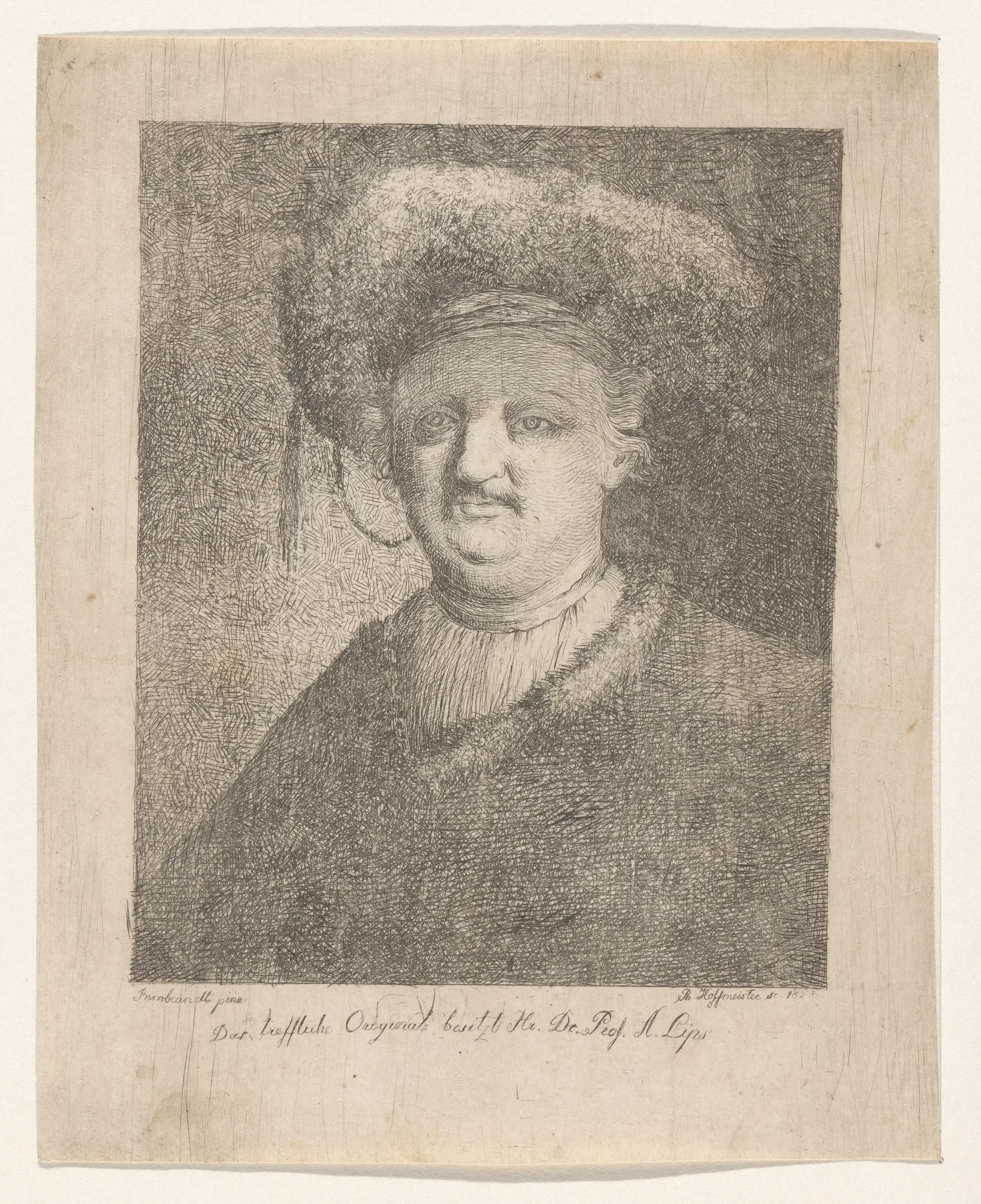 Orientaalse Rembrandtieke tronie by Unknown artist