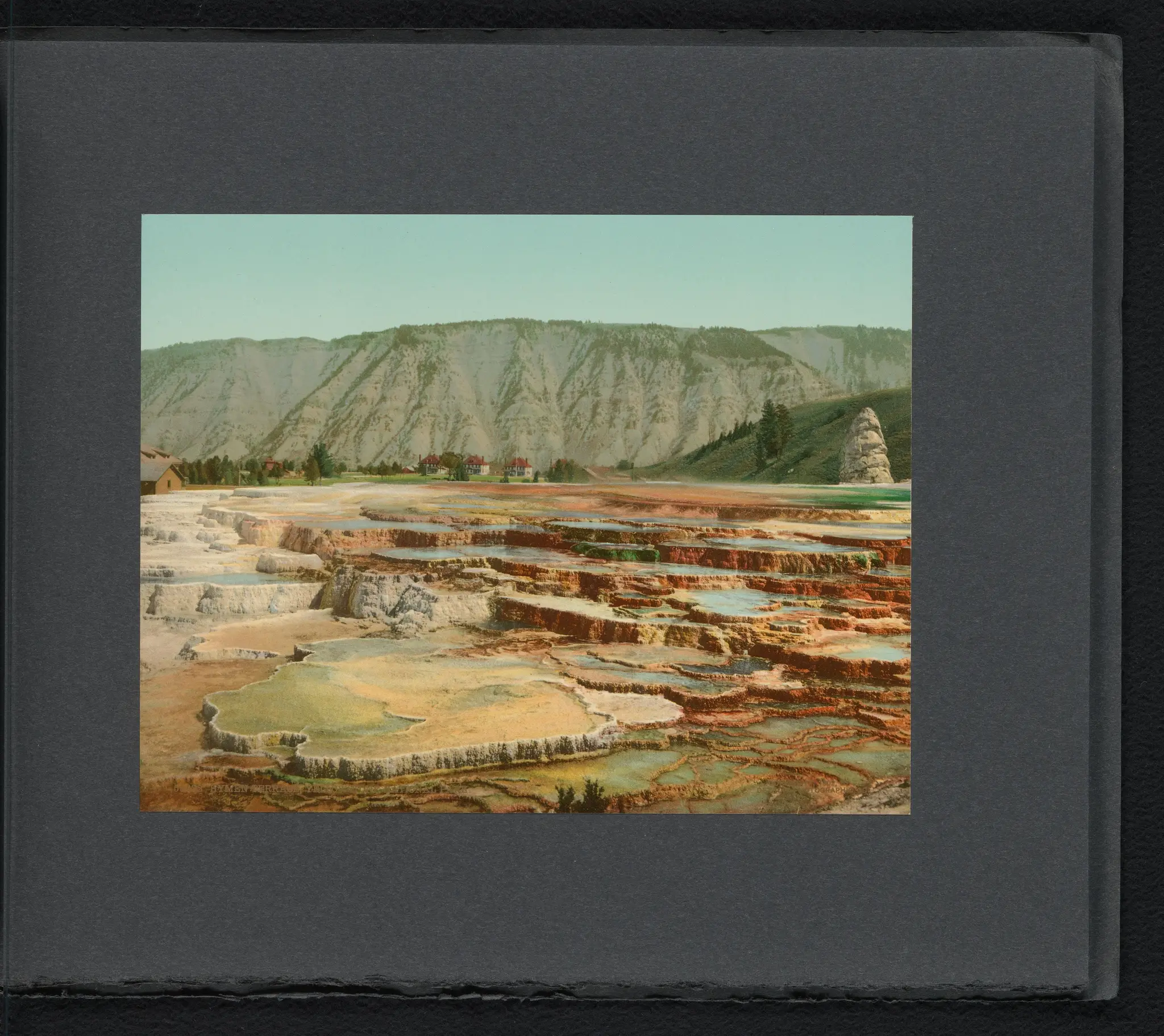 Hymen Terrace, Yellowstone National Park by William Henry Jackson