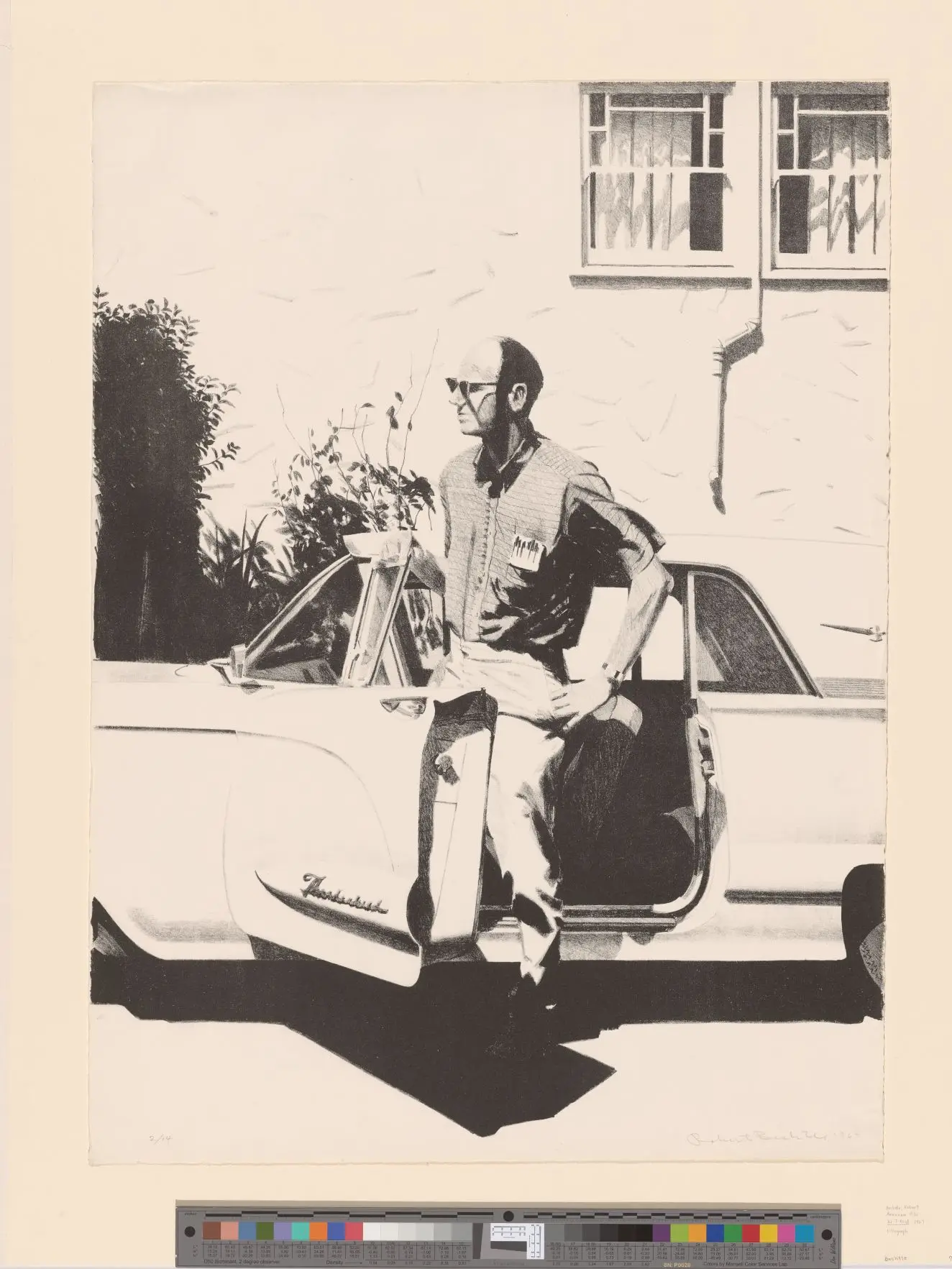 '61 T-Bird by Robert Bechtle