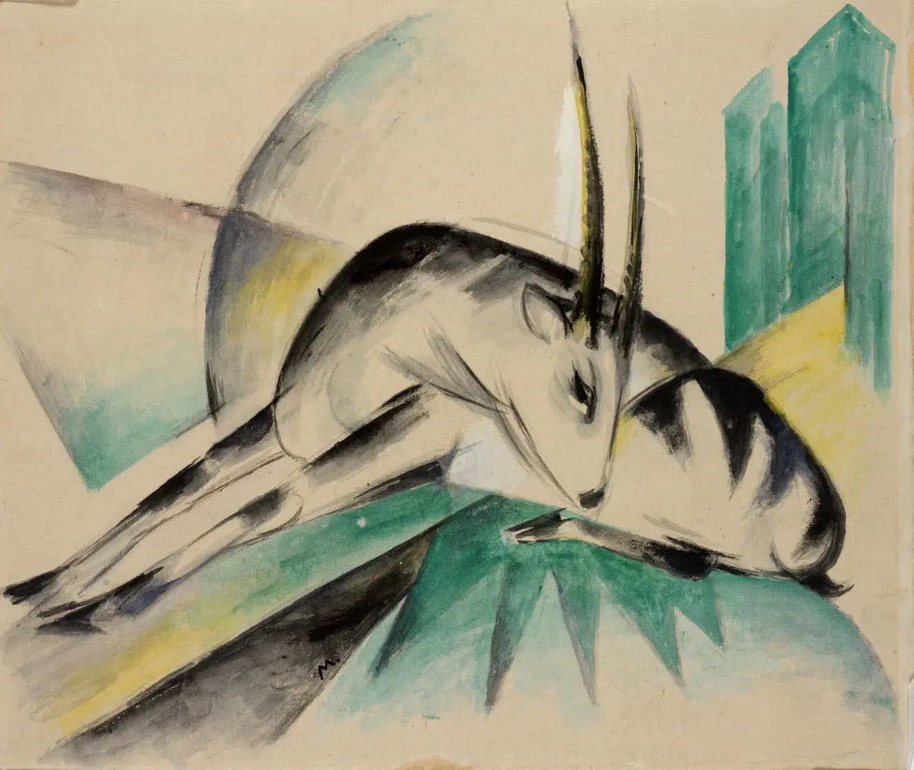 Antilope (The Antelope) by Franz Marc