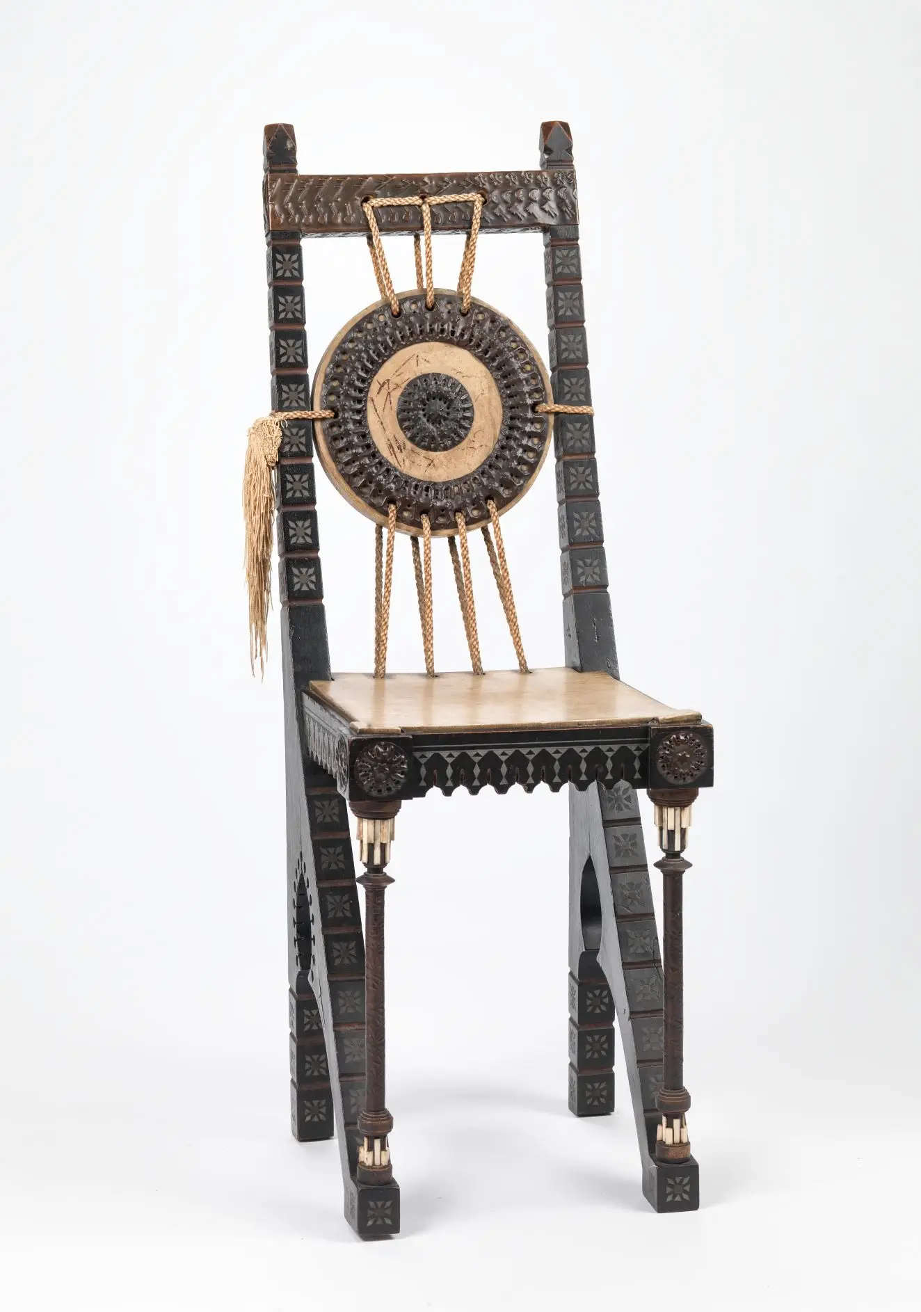Chair by Carlo Bugatti by Carlo Bugatti