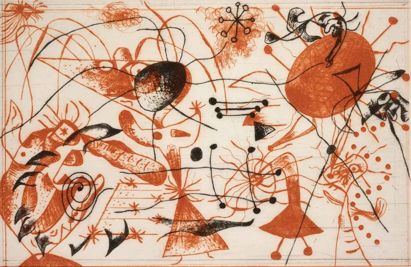 Composition by Joan Miró