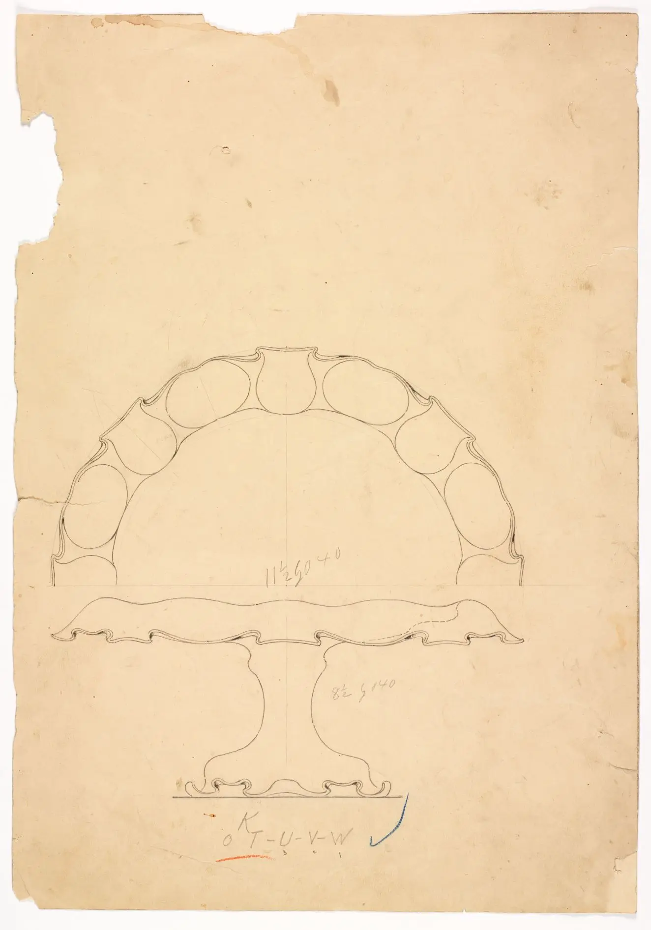 Design for Compote K/OT by Gorham Manufacturing Company