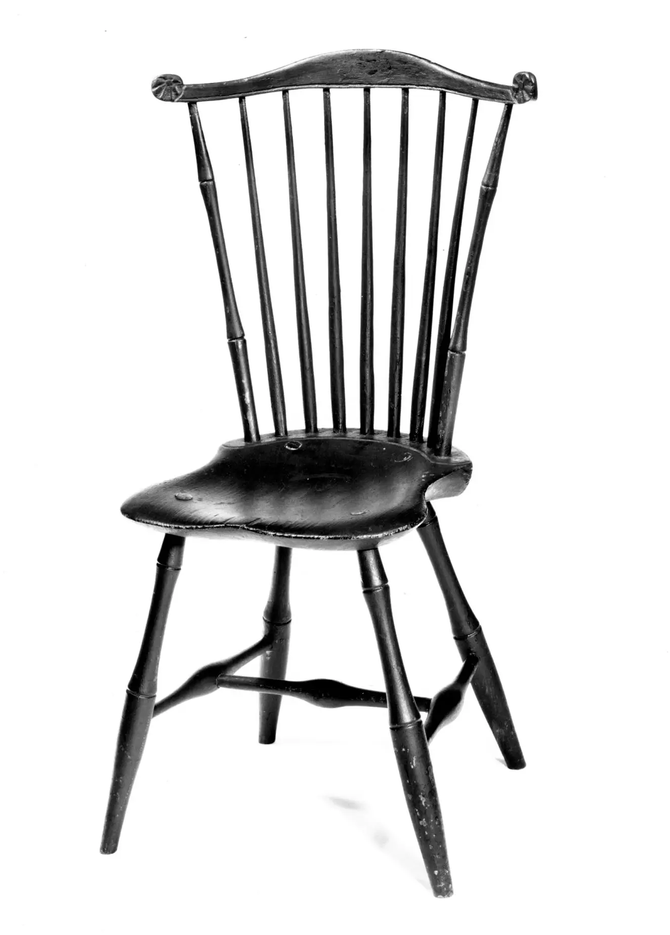 Fan-back Windsor side chair by Unknown Maker, American
