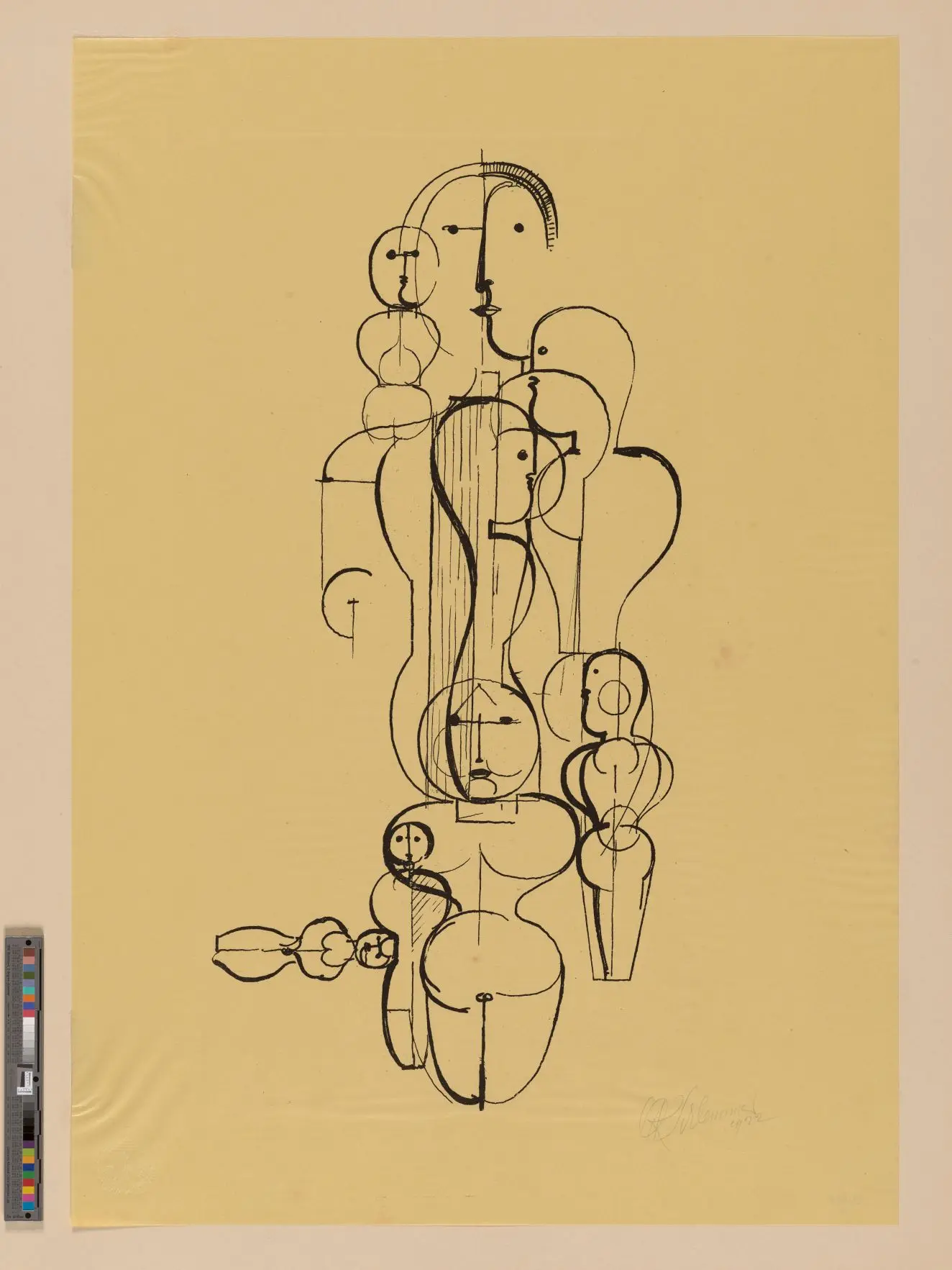 Figur H 2 by Oskar Schlemmer