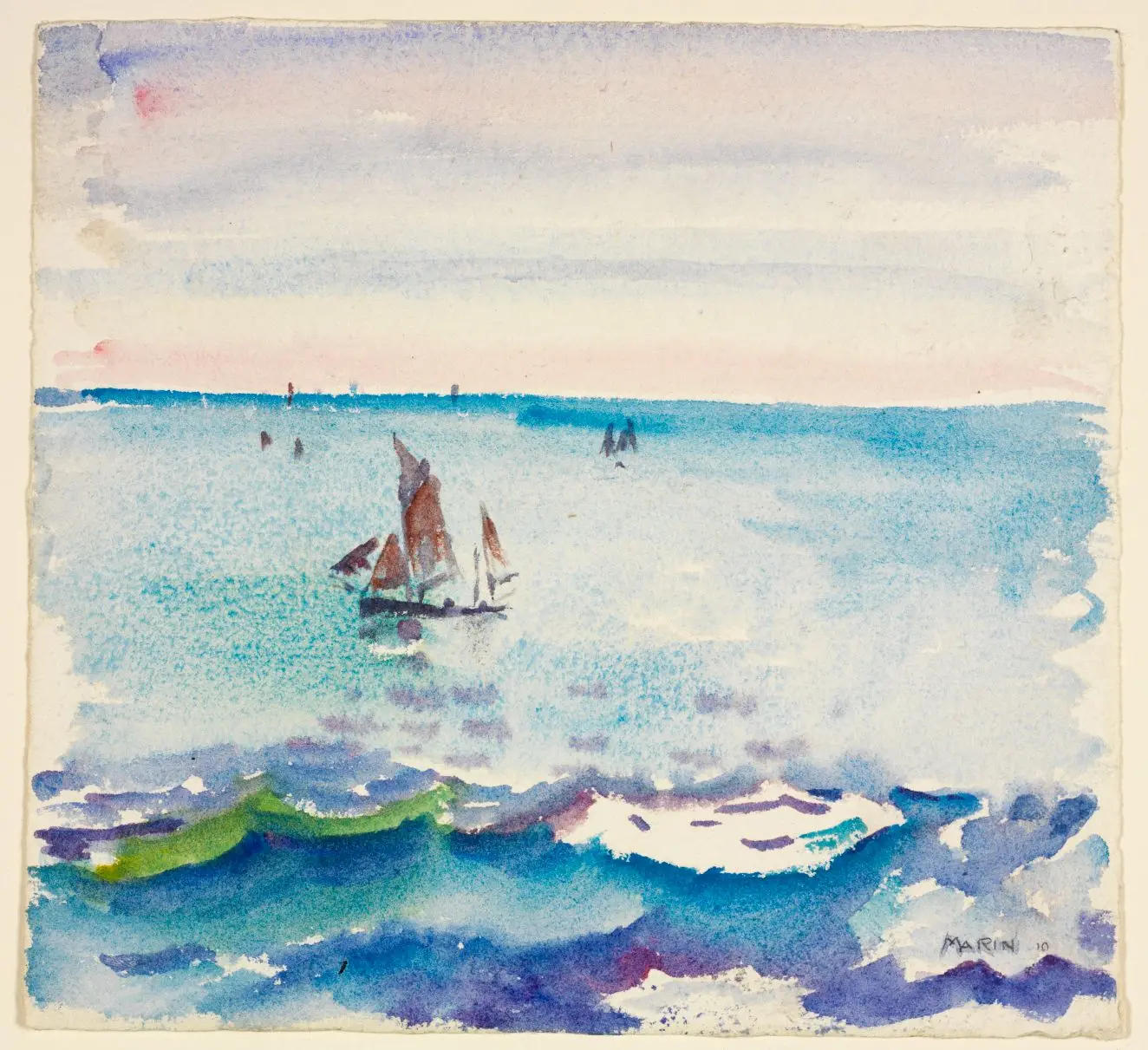 Off the French Coast by John Marin