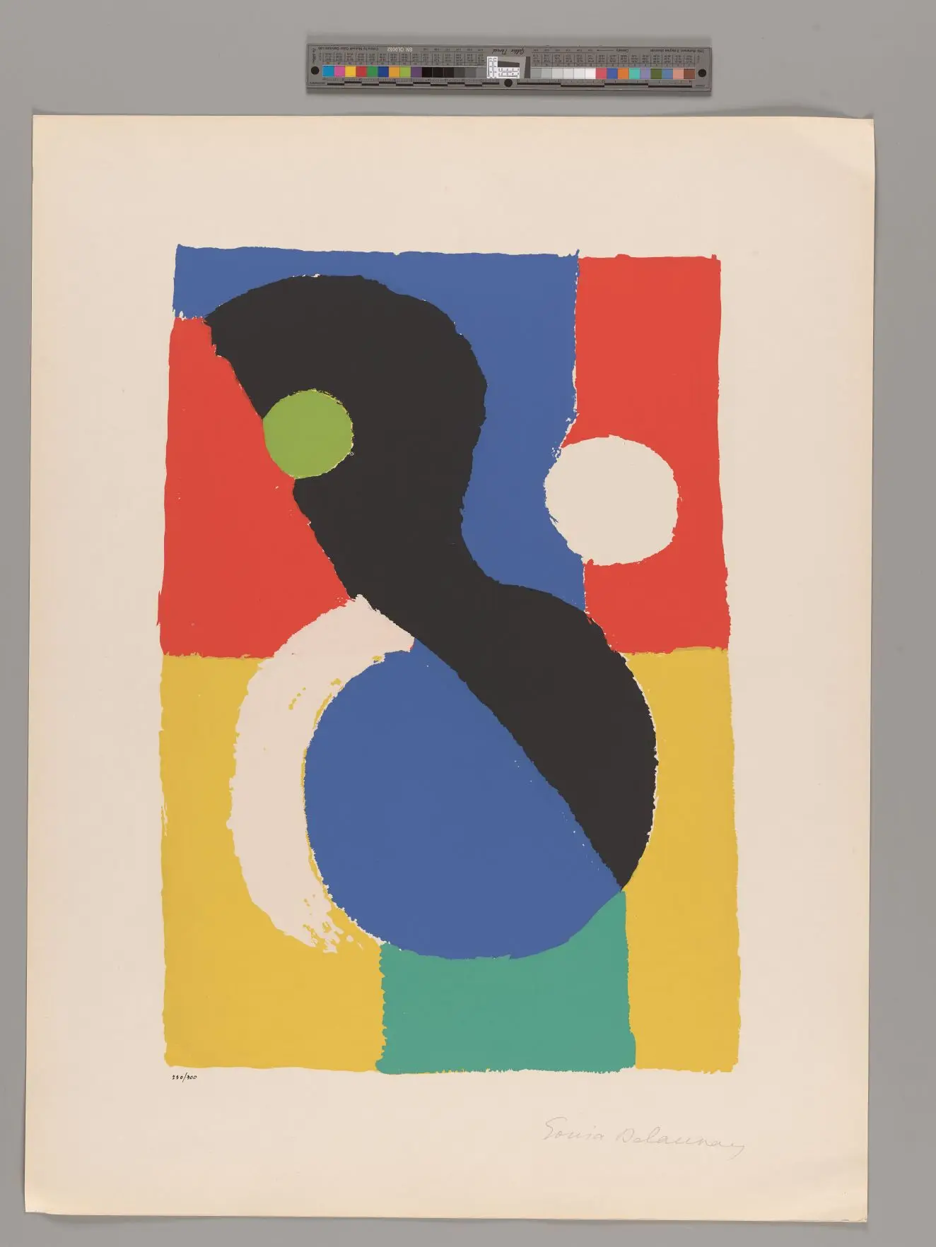 Gouache by Sonia Delaunay