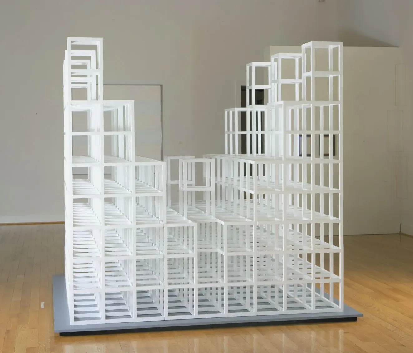 Inverted Six Towers by Sol LeWitt
