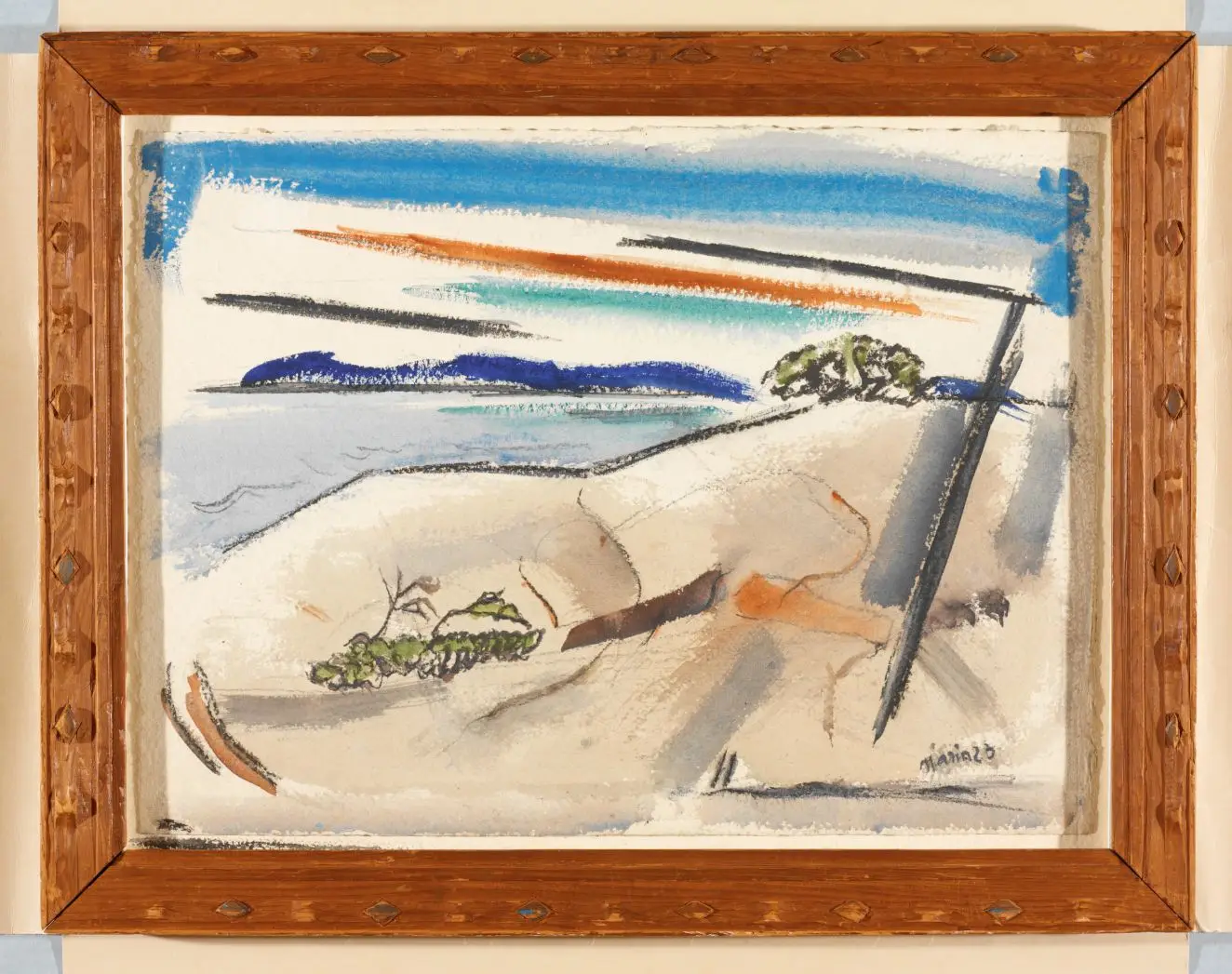 Lake George:On Andrew's Island by John Marin