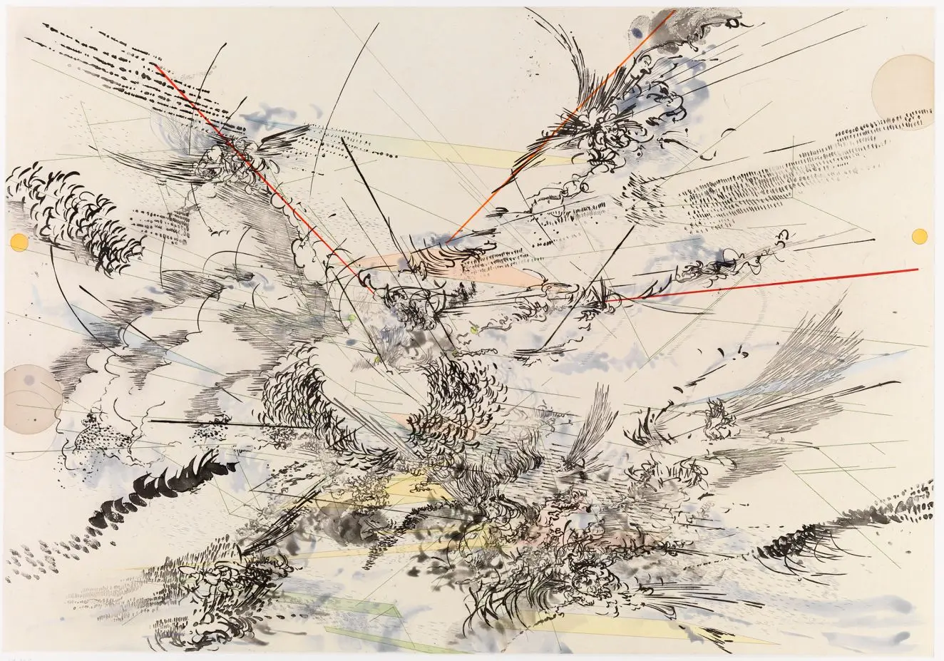 Local Calm by Julie Mehretu