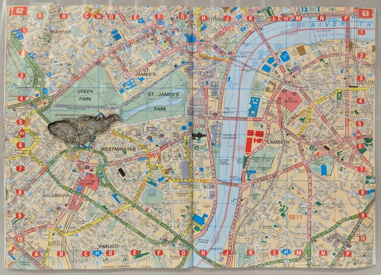 Meteorite Lands on Buckingham Palace by Cornelia Parker