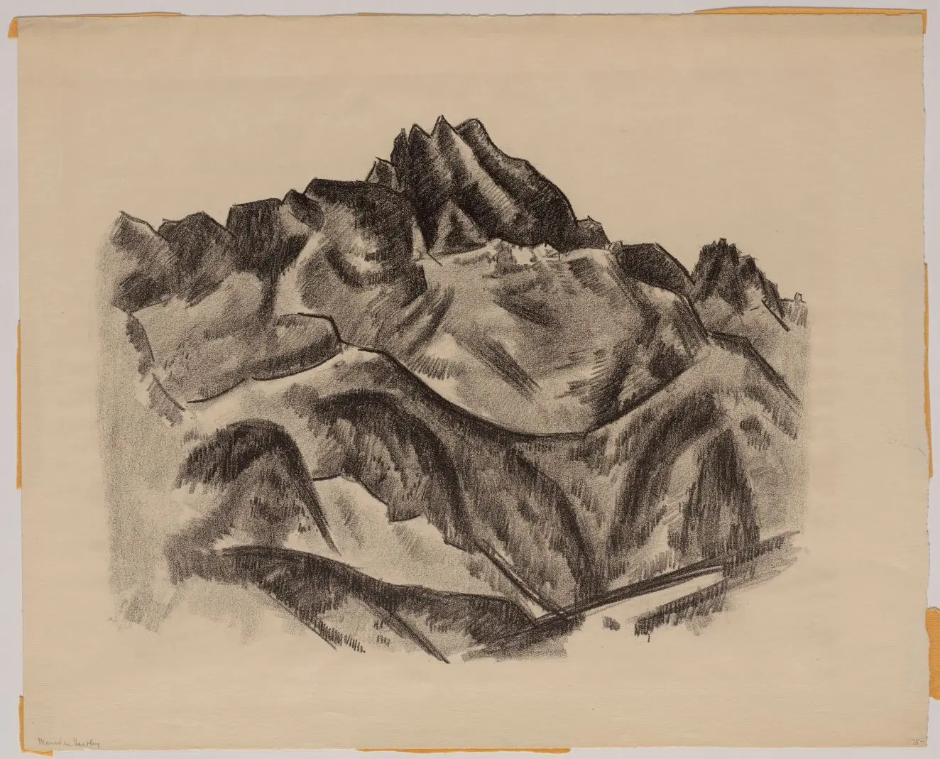 Mountain Landscape #2 by Marsden Hartley