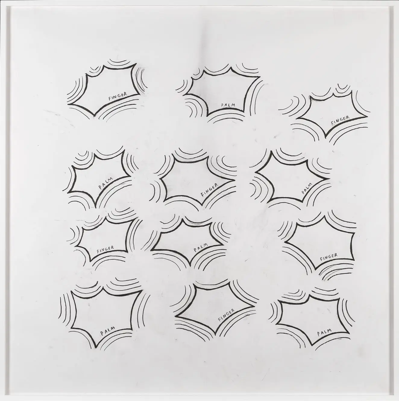 Oh Me Oh My by Christine Sun Kim