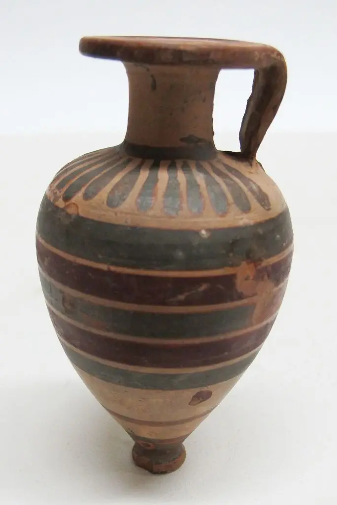 Oil or Perfume Bottle (Aryballos) by Unknown Maker, Greek