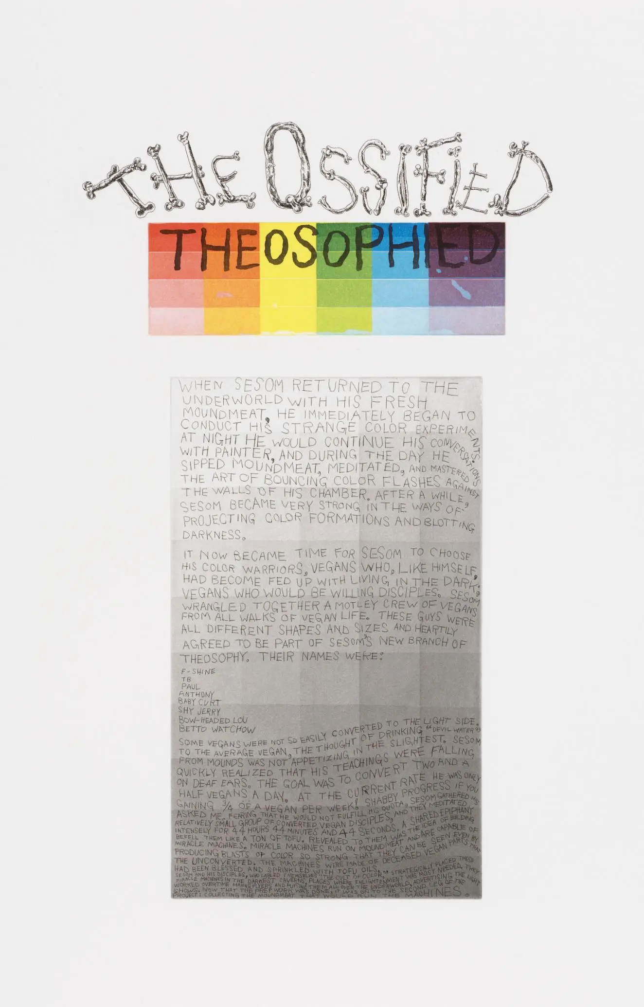 Page of Enlightenment by Trenton Doyle Hancock