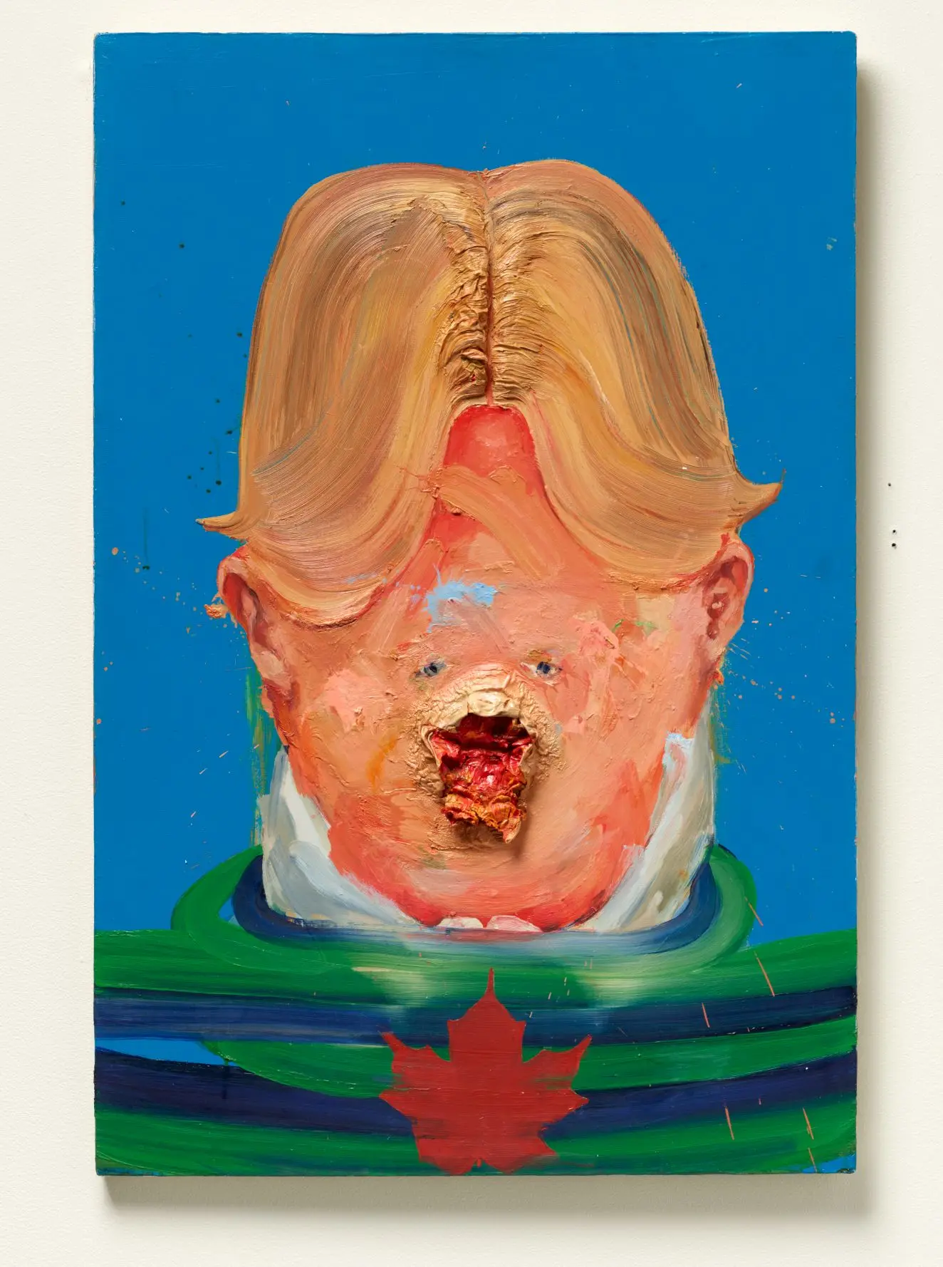 "Patrick" Defaced by Dana Schutz