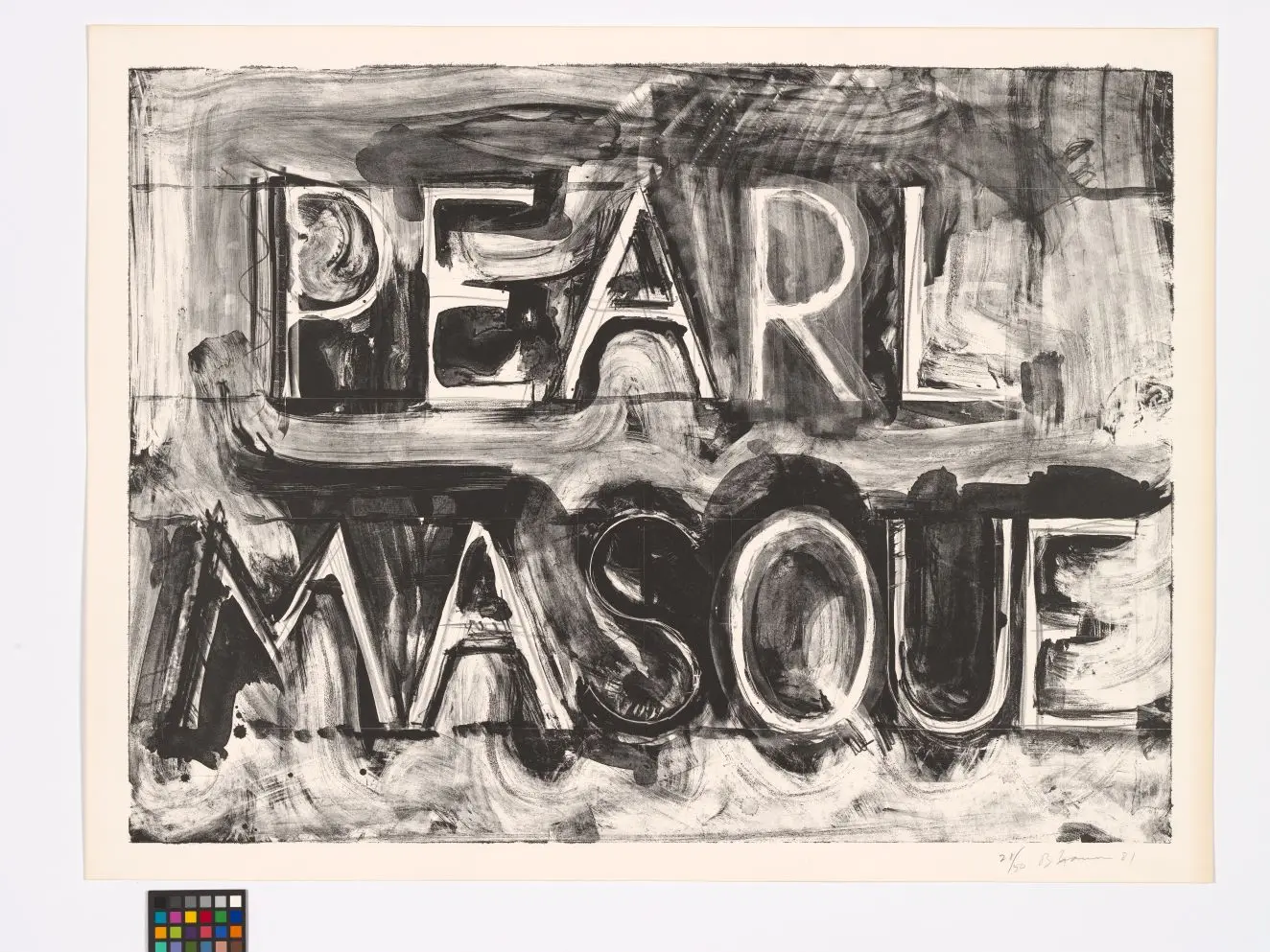 Pearl Masque by Bruce Nauman