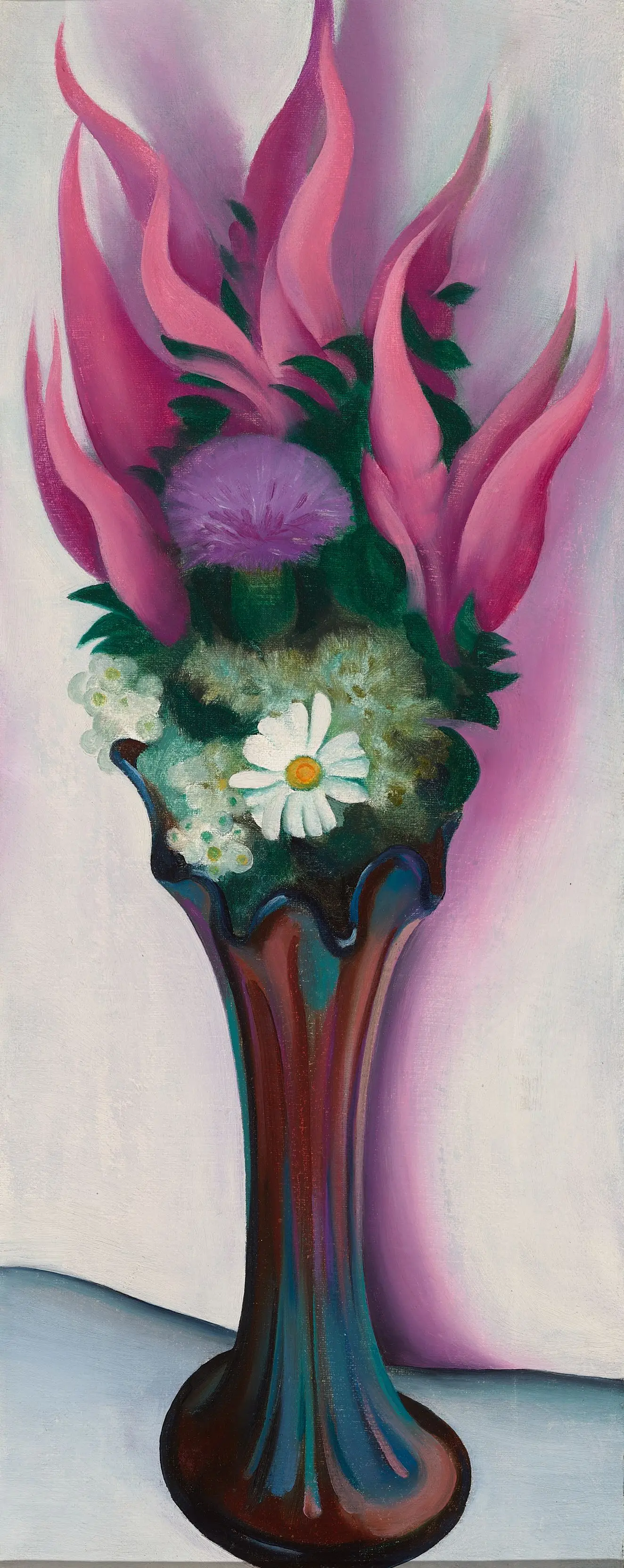 Pink Spirea by Georgia O'Keeffe