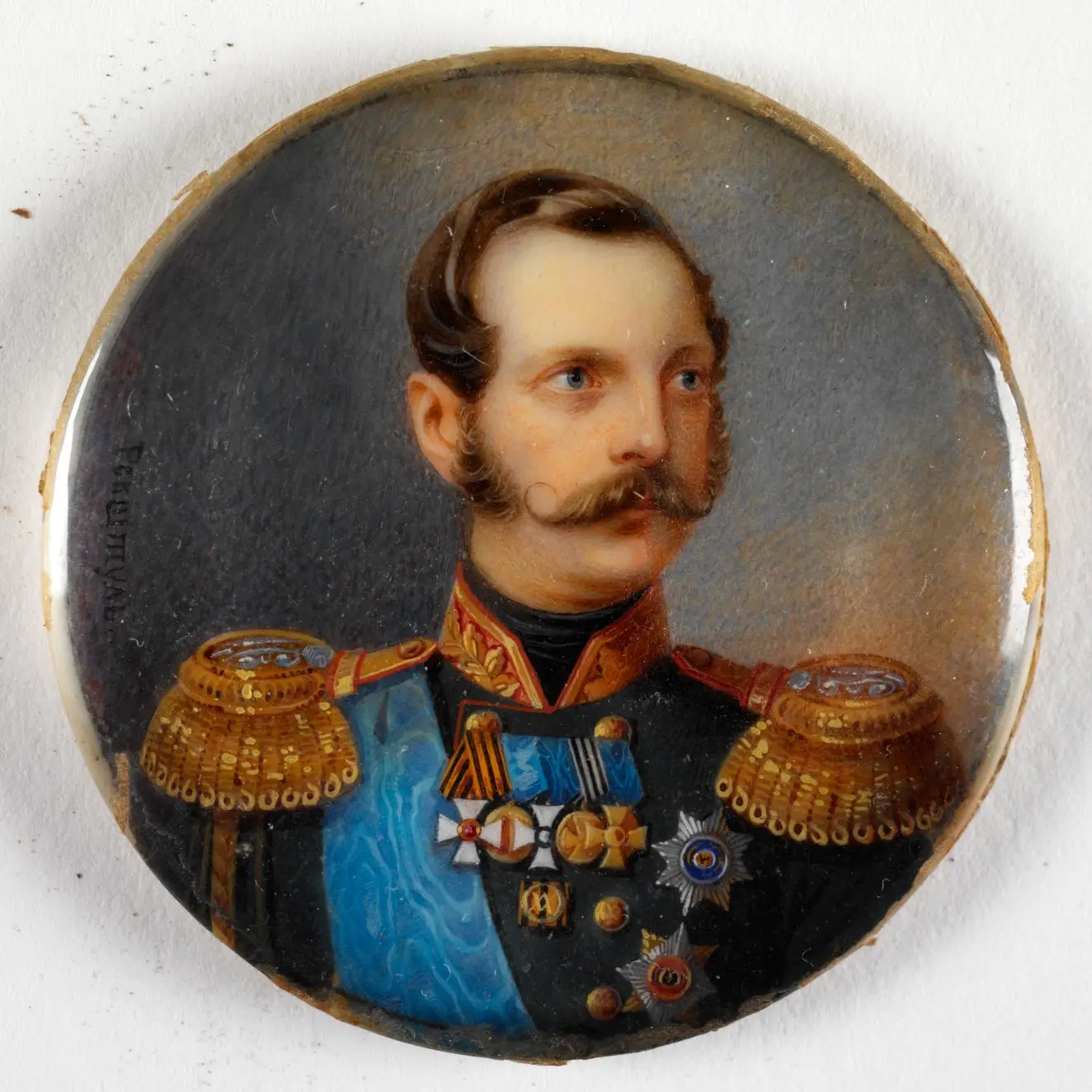 Portrait of Czar Alexander by Unknown Maker, Russian
