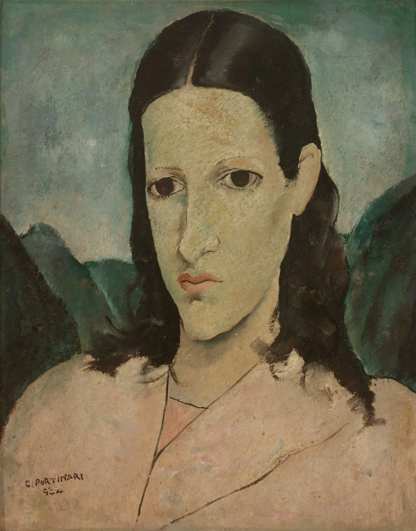Portrait of Maria by Candido Portinari