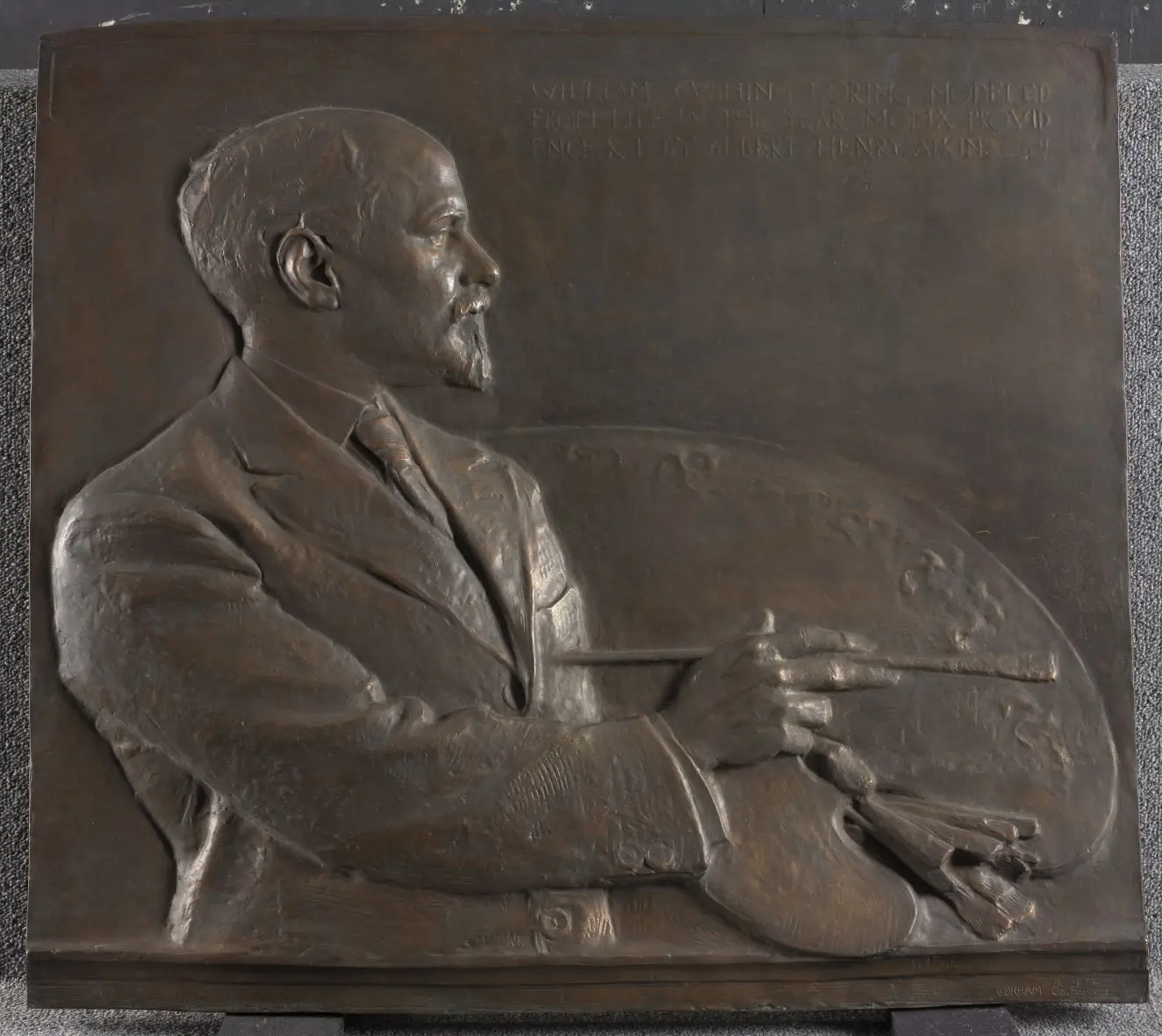 Portrait of William Cushing Loring by Albert Henry Atkins