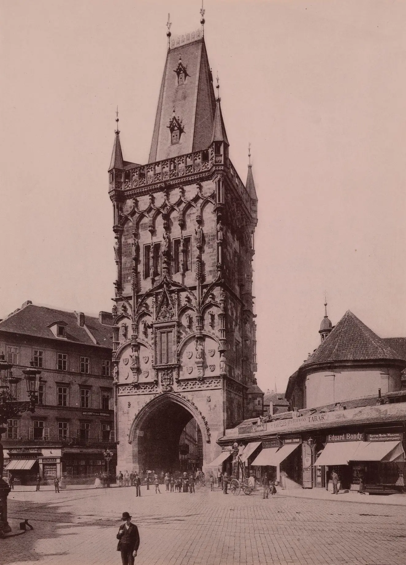 Pulverthurm (Powder Tower), Prague by Unknown Maker