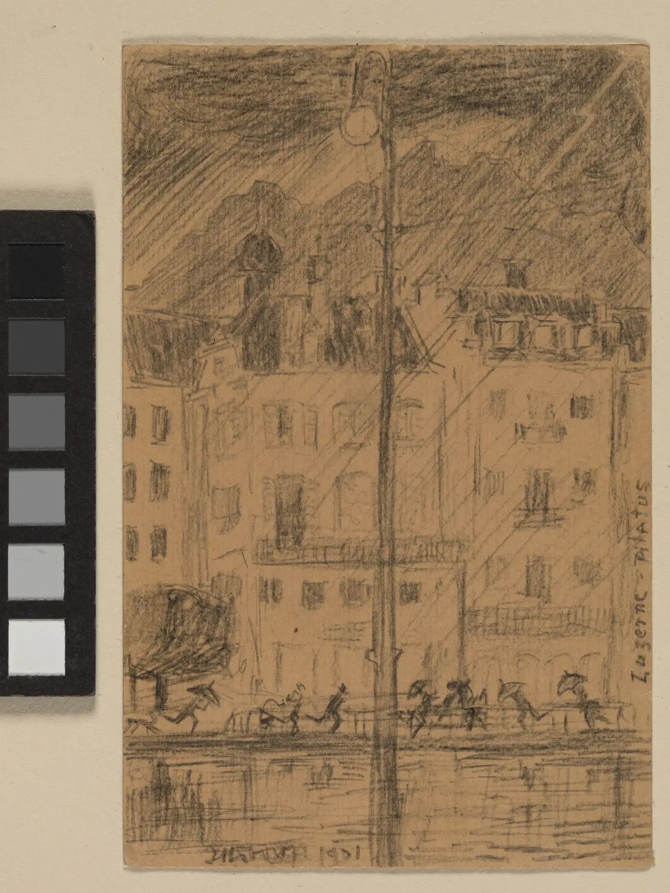 Rainstorm in Lucerne by Jan Toorop