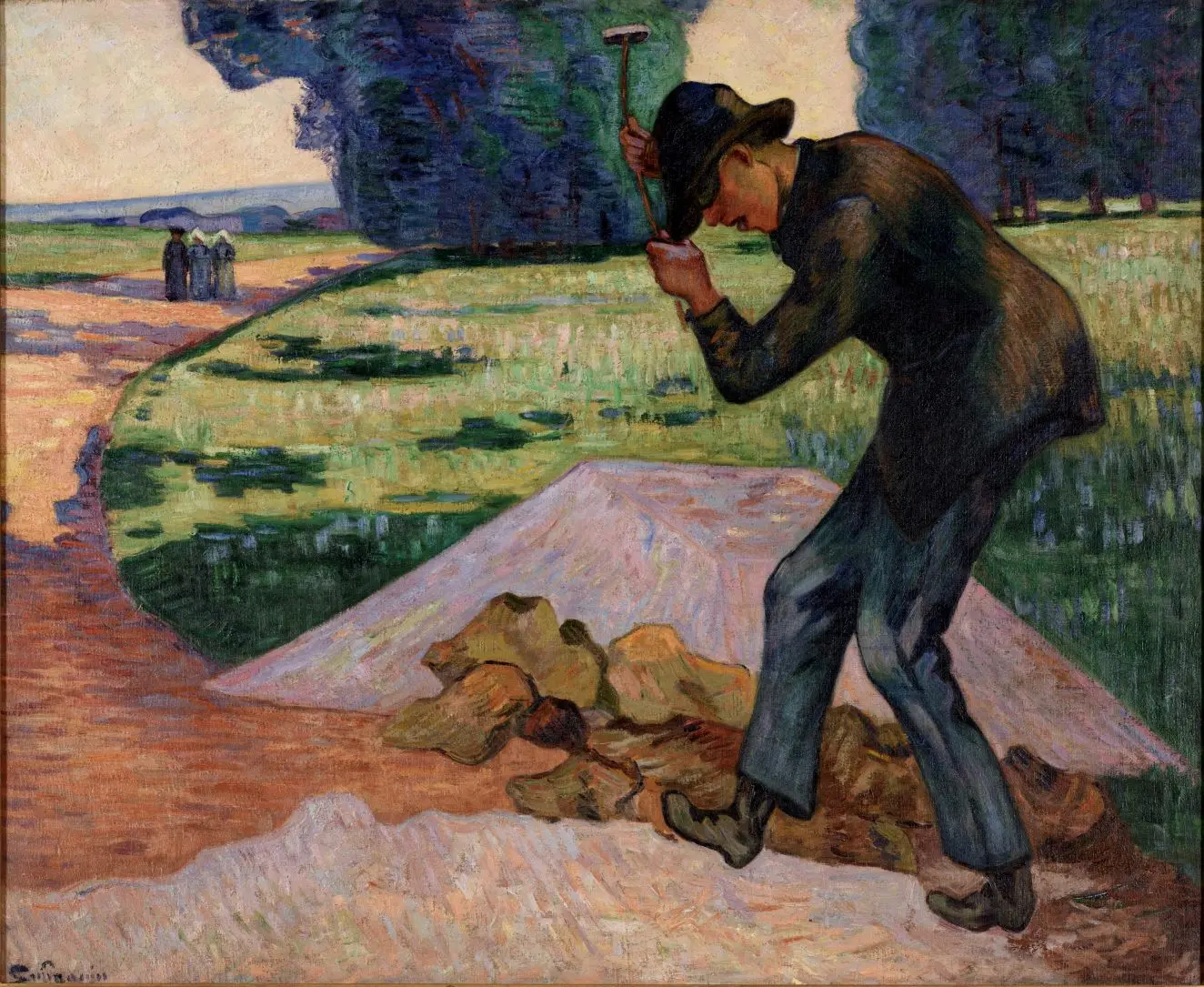 The Road Mender (Le Cantonnier) by Jean Baptiste Armand Guillaumin