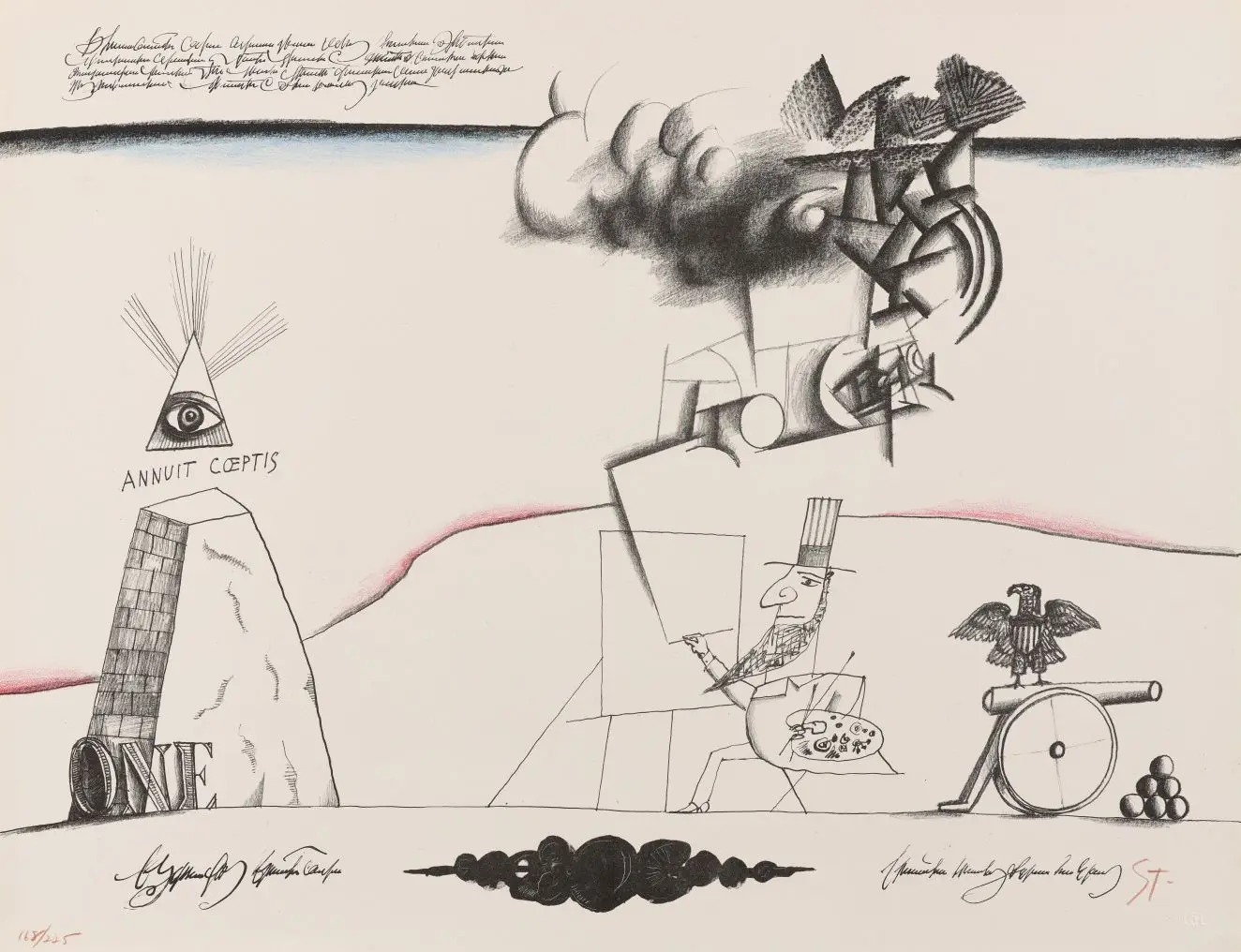 Sam's Art by Saul Steinberg