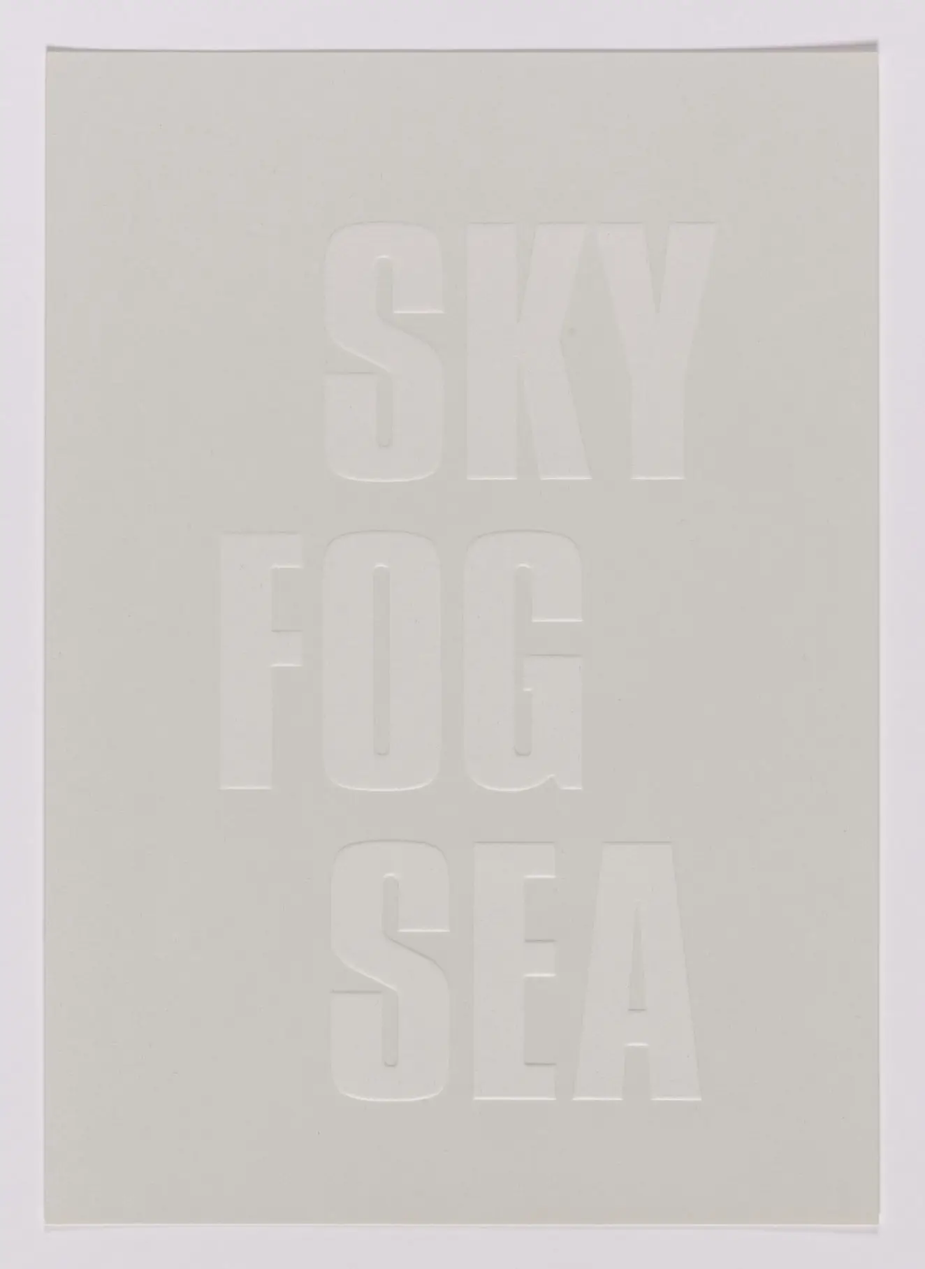 Seascape by Kay Rosen