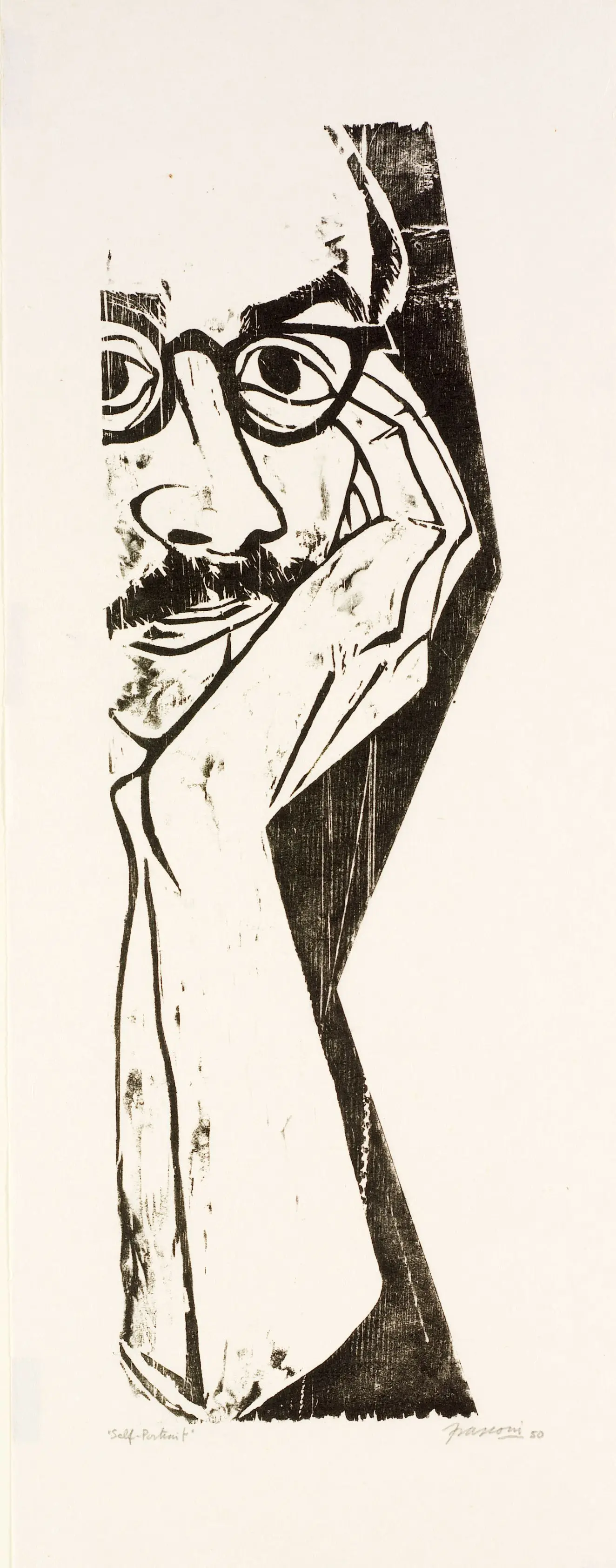 Self-Portrait by Antonio Frasconi ( American