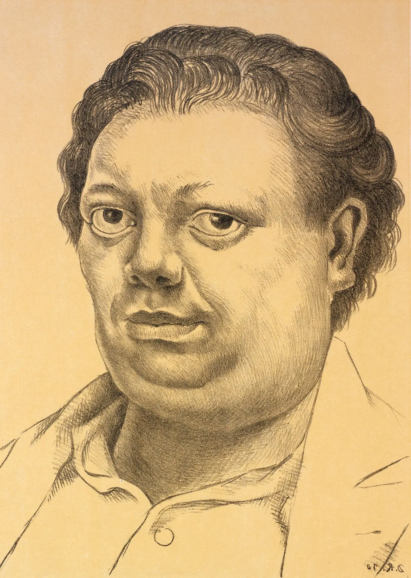 Self-portrait (Autorretrato) by Diego Rivera