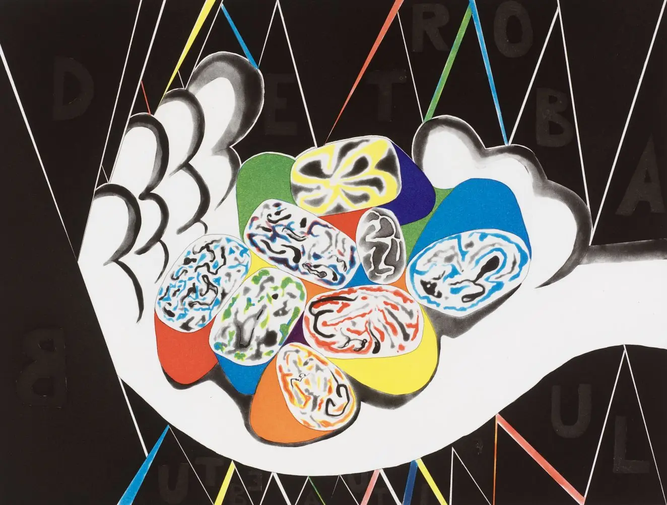 St. Sesom by Trenton Doyle Hancock