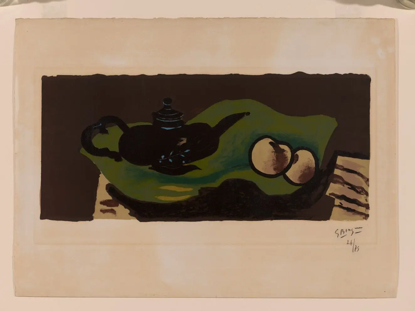 Still Life with Apples by Georges Braque