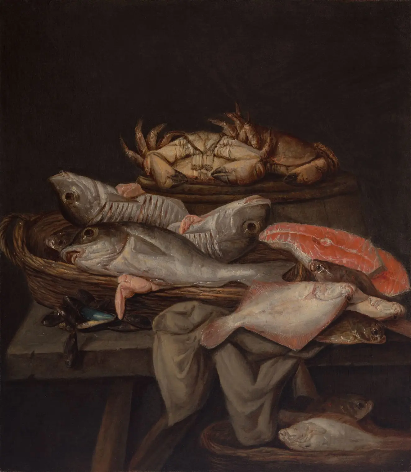 Still Life of Fish by Abraham Hendricksz. van Beyeren
