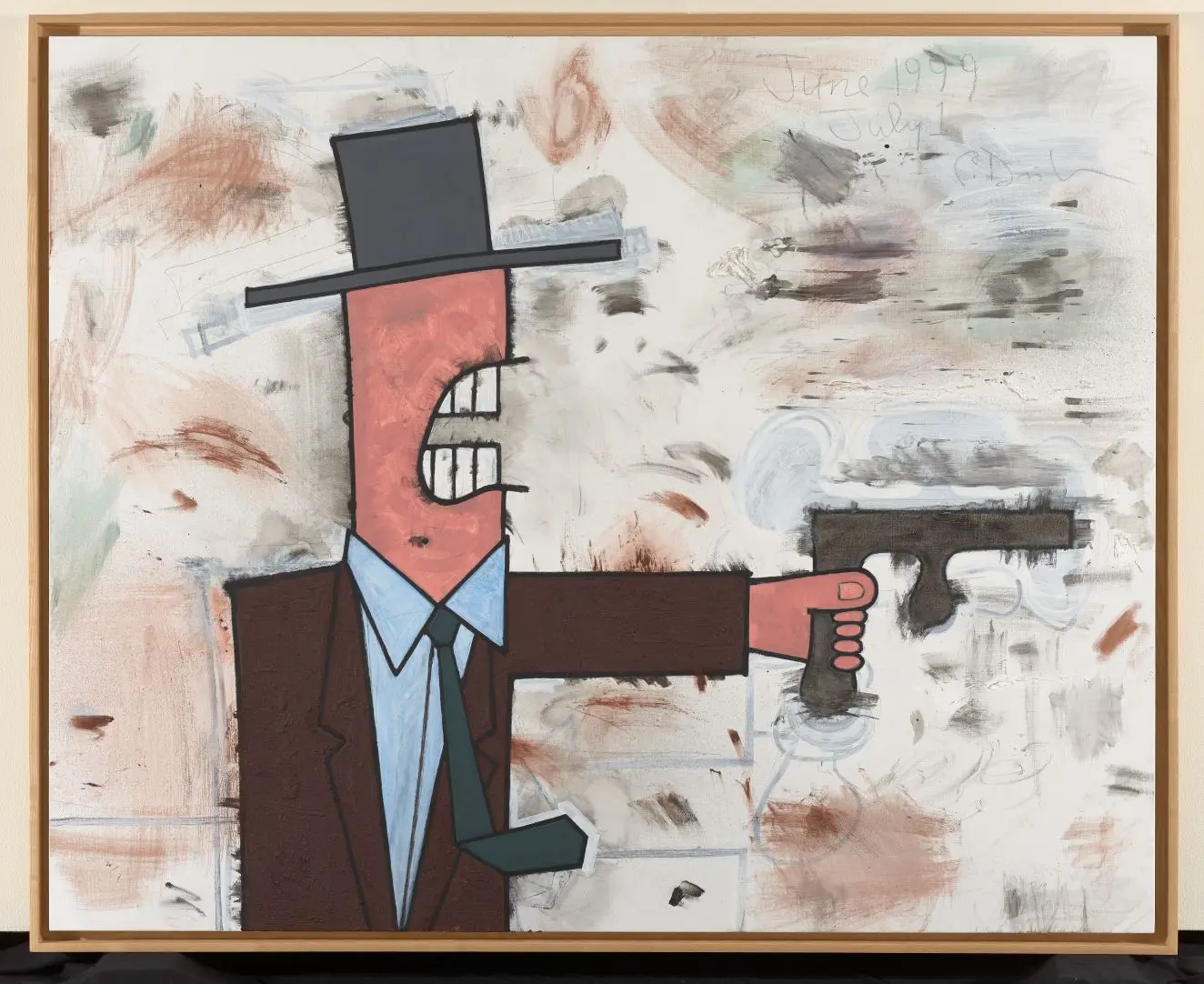 Suit by Carroll Dunham