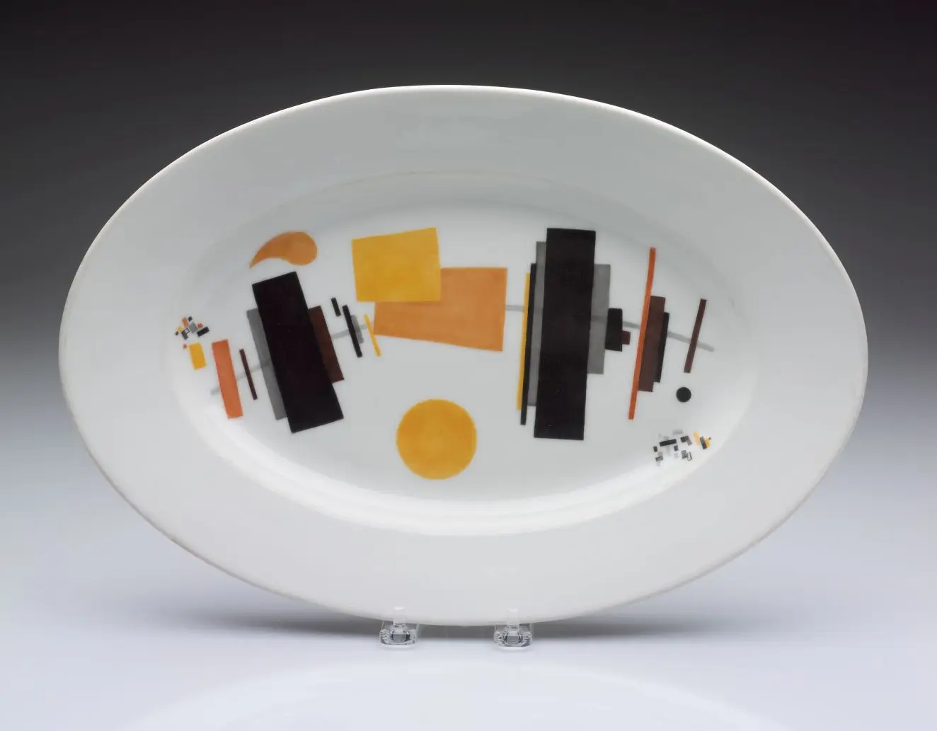 Suprematist Platter by Kazimir Malevich