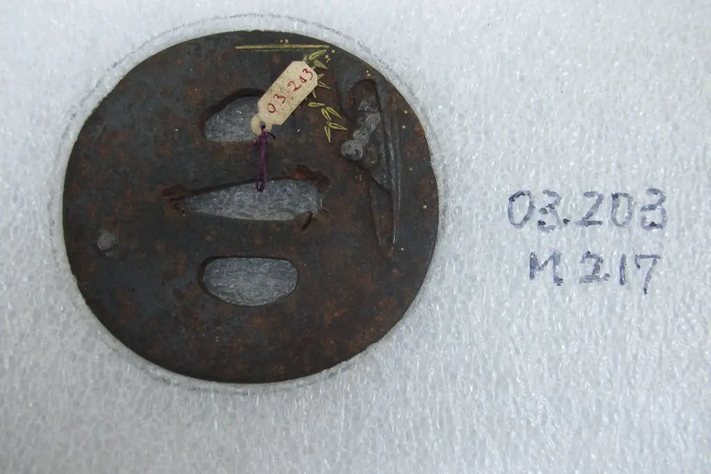 sword guard; tsuba by Unknown Maker, Japanese