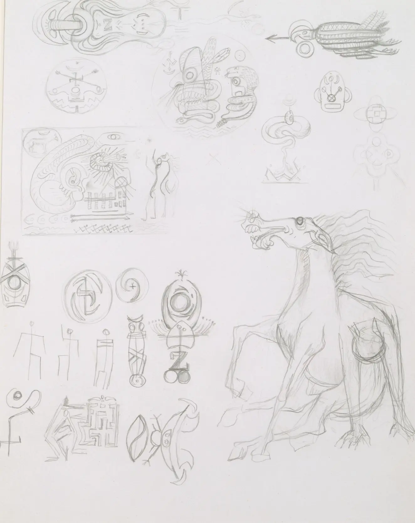 Untitled by Jackson Pollock by Jackson Pollock