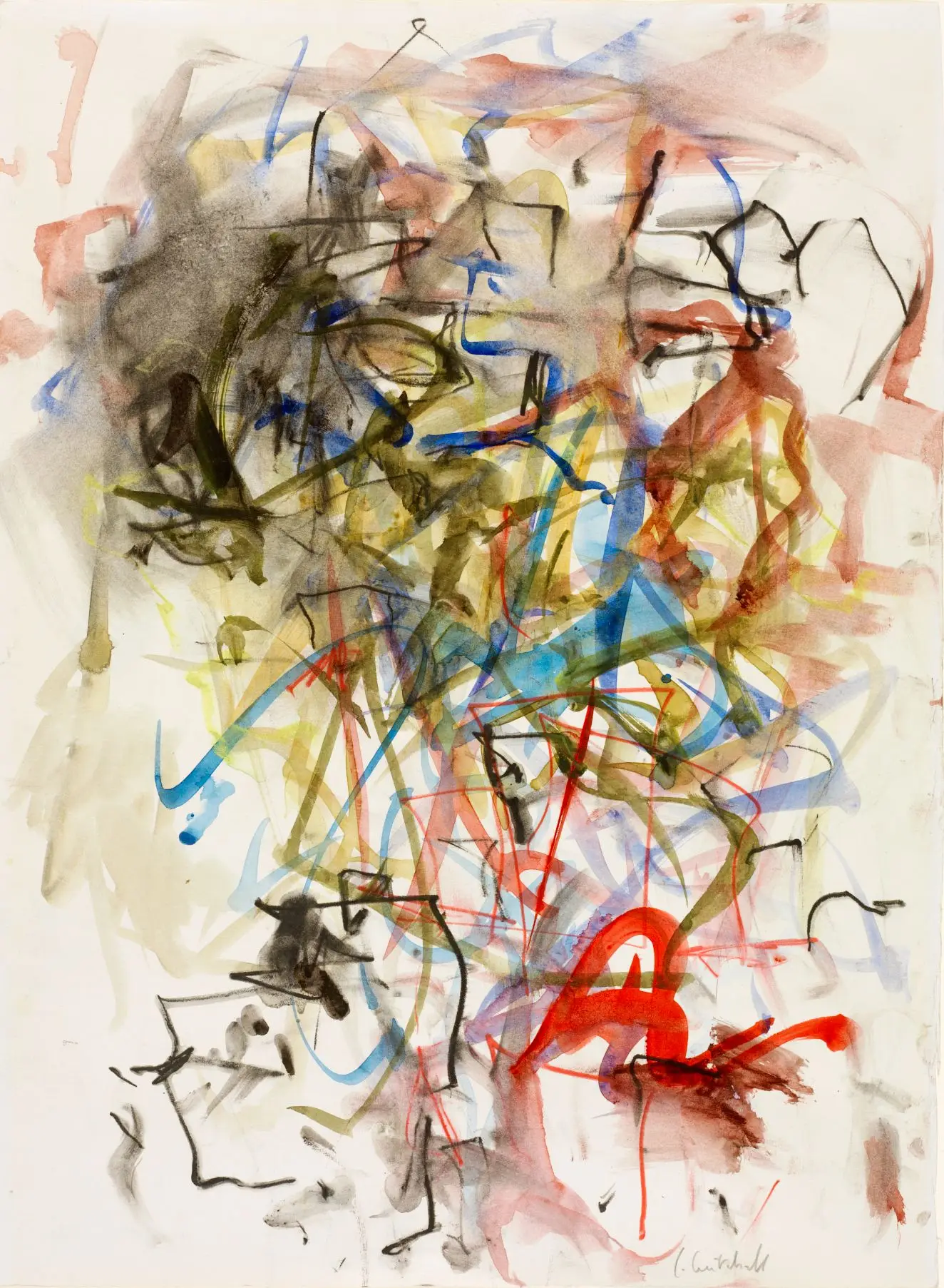 Untitled by Joan Mitchell by Joan Mitchell