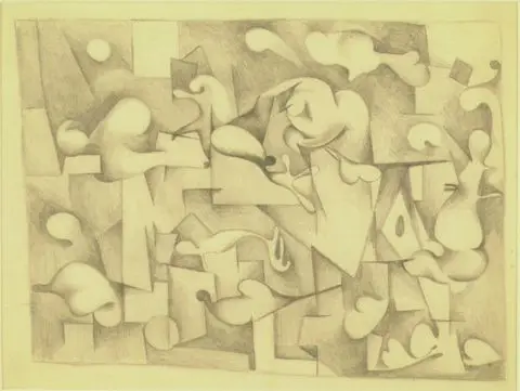 Untitled by Elaine de Kooning by Elaine de Kooning