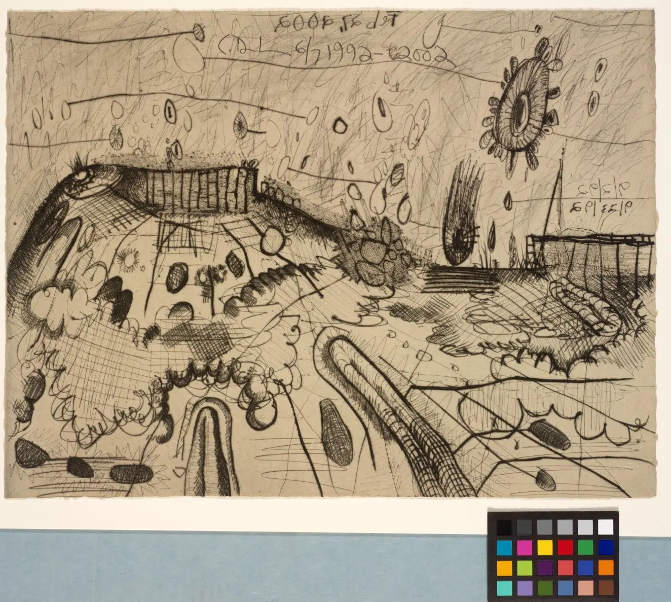 Untitled #3 by Carroll Dunham