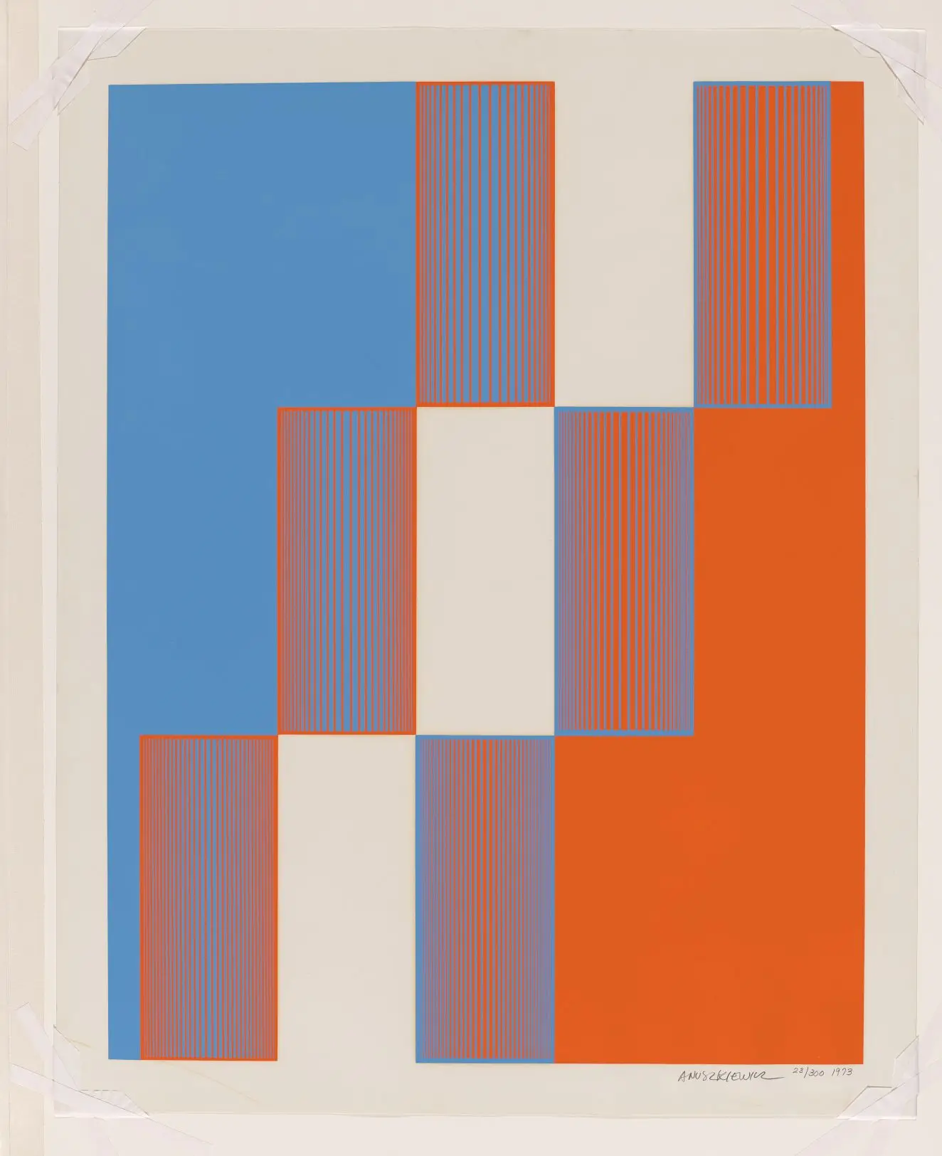 Untitled by Richard Anuszkiewicz by Richard Anuszkiewicz