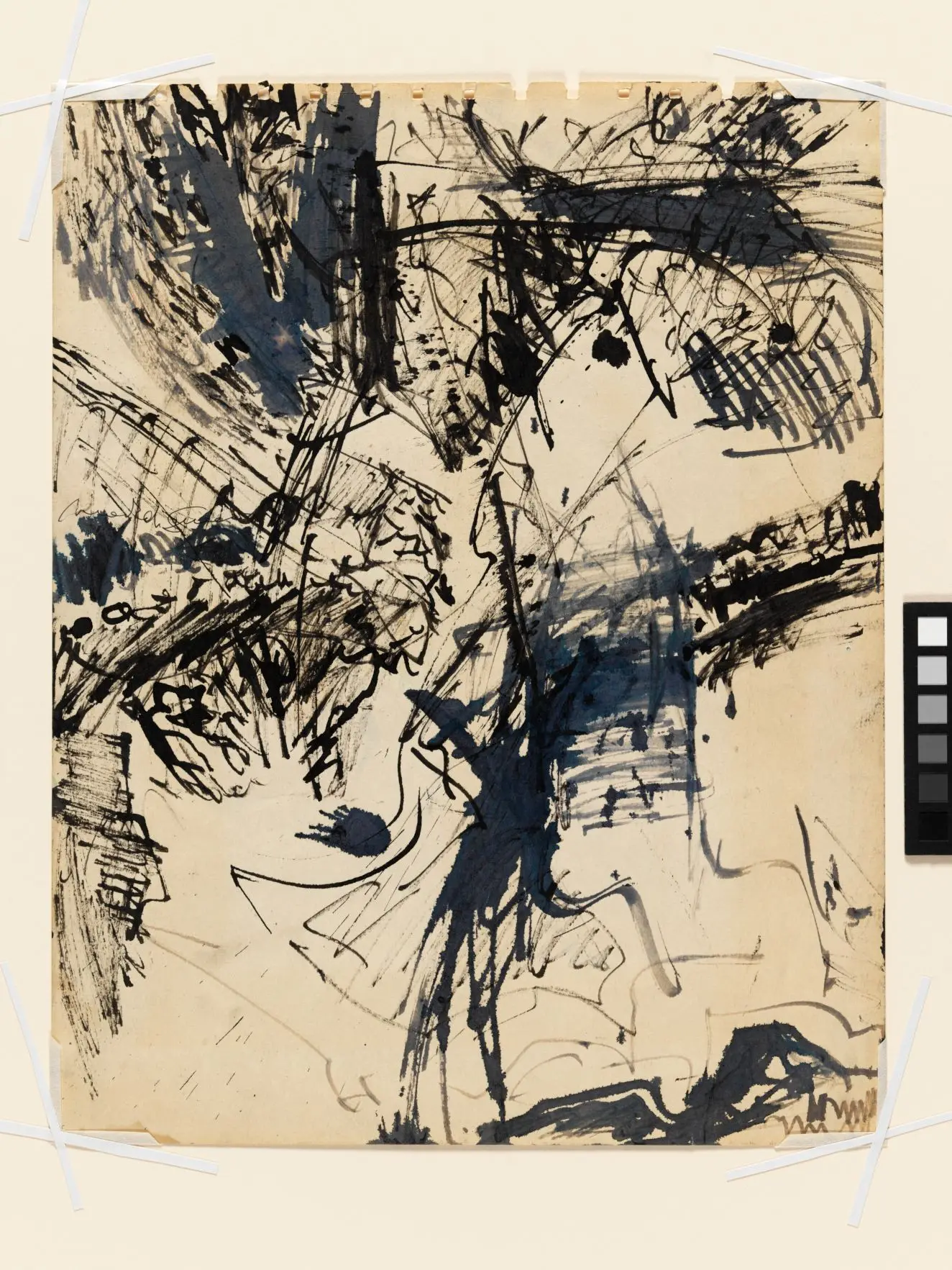 Untitled (Blue and Black) by Mark Di Suvero