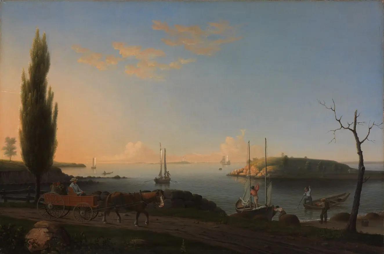 View from Kettle Cove by Fitz Henry Lane