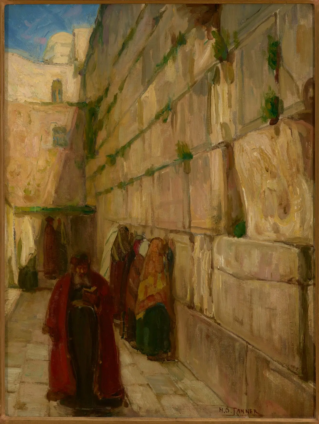 The Wailing Wall by Henry Ossawa Tanner